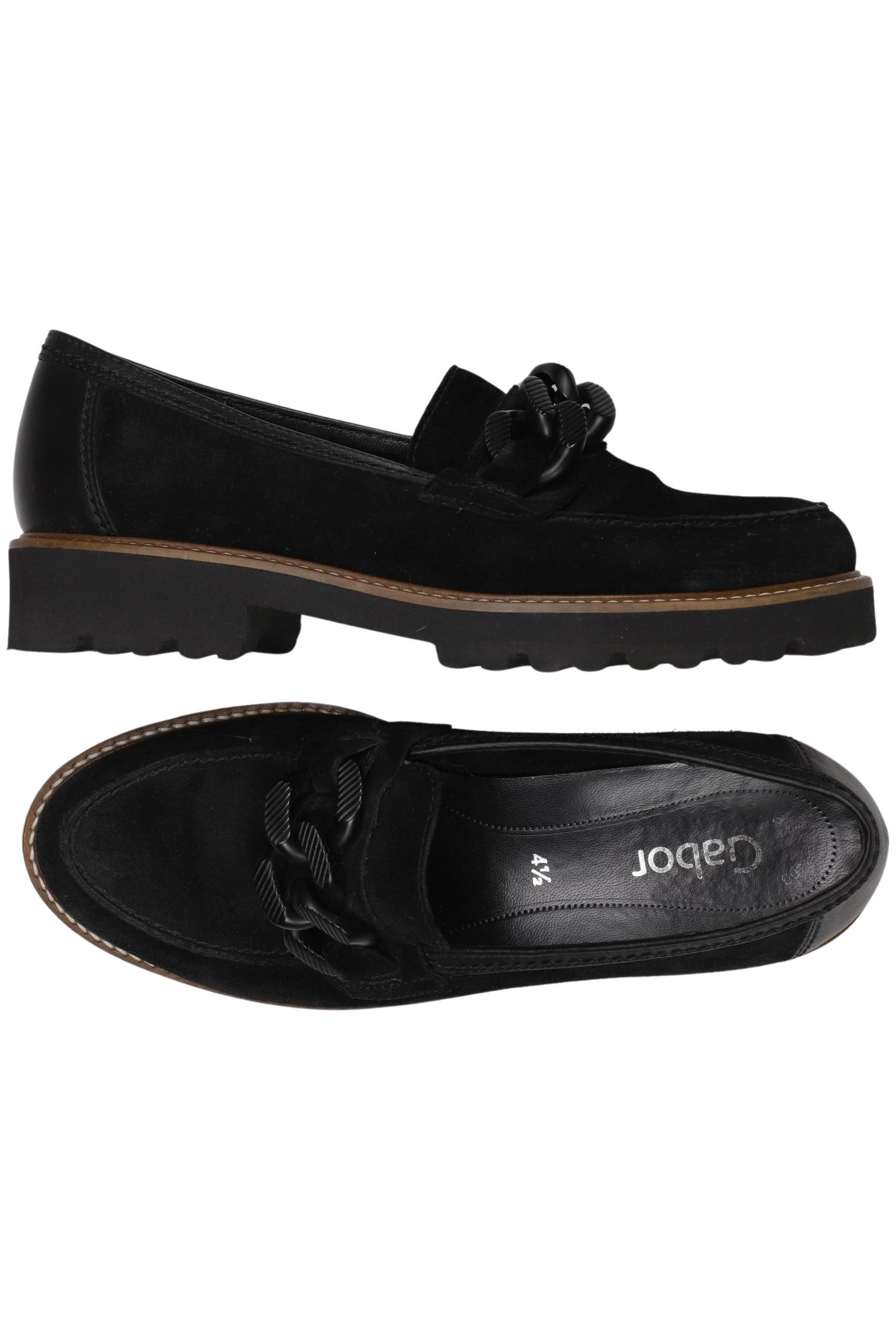 

Gabor Damen Halbschuh, schwarz, Gr. 4.5