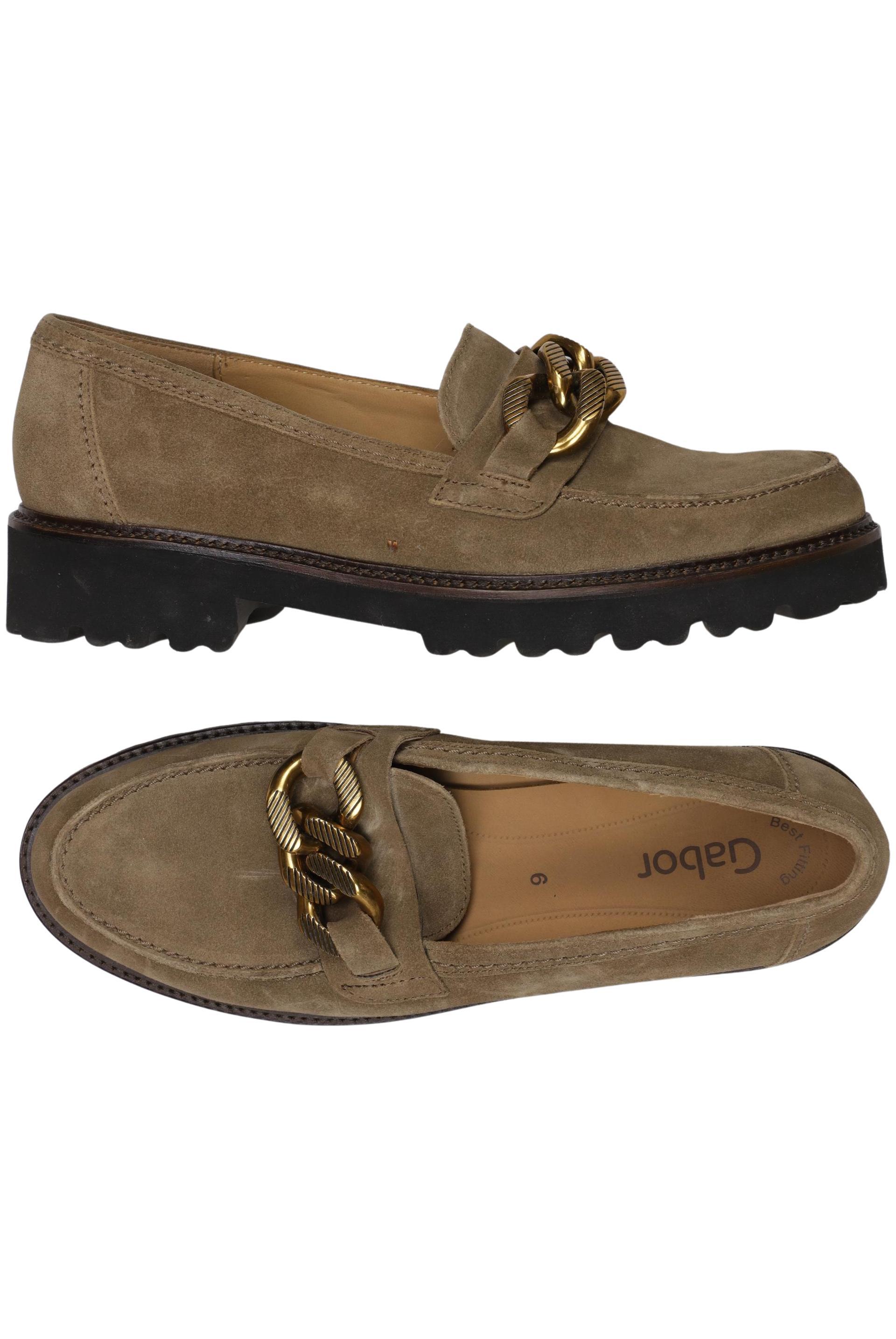 

Gabor Damen Halbschuh, beige, Gr. 6