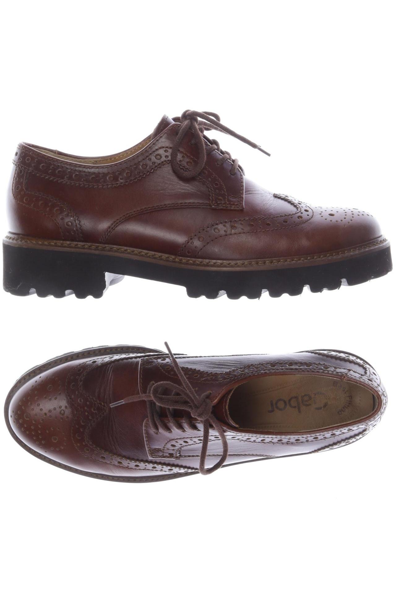 

Gabor Damen Halbschuh, braun, Gr. 3