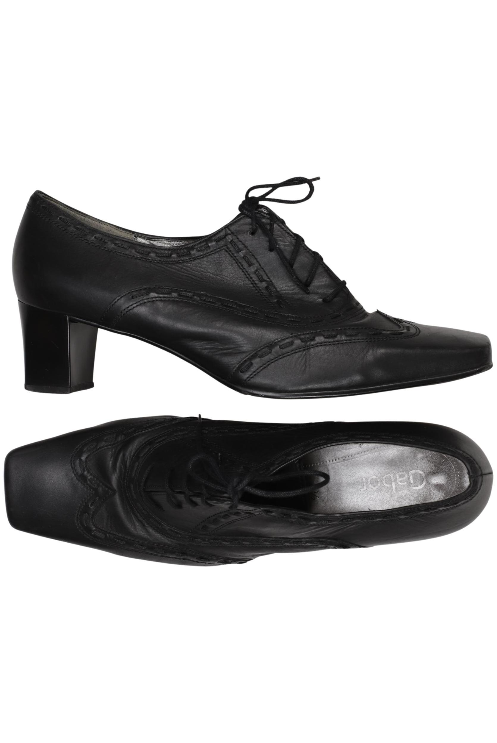 

Gabor Damen Halbschuh, schwarz, Gr. 8.5