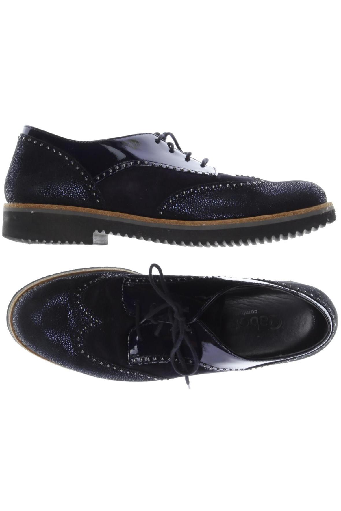 

Gabor Damen Halbschuh, marineblau, Gr. 5.5