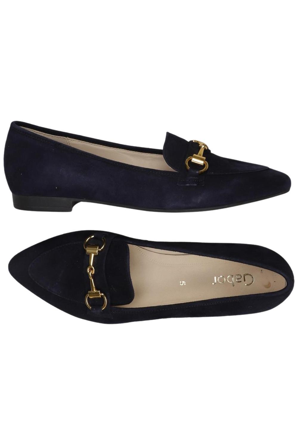 

Gabor Damen Halbschuh, marineblau, Gr. 5