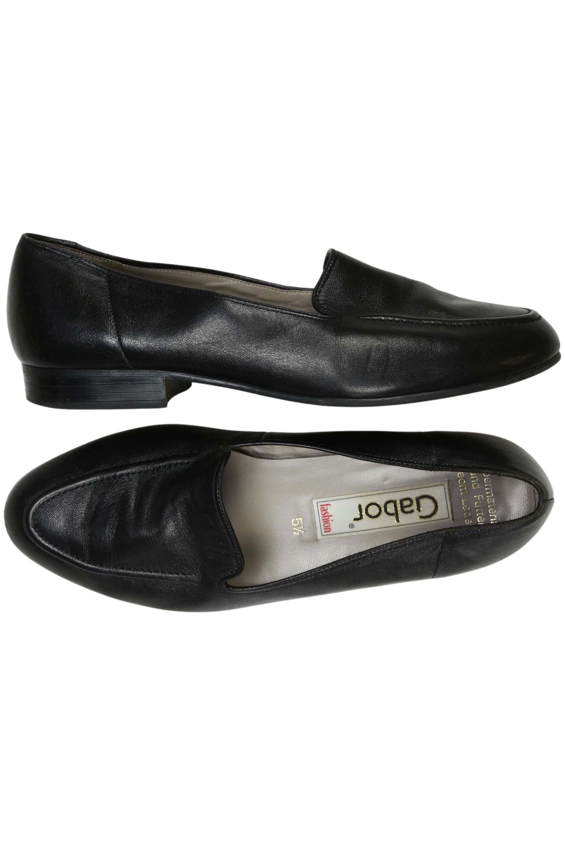 

Gabor Damen Halbschuh, schwarz, Gr. 5.5