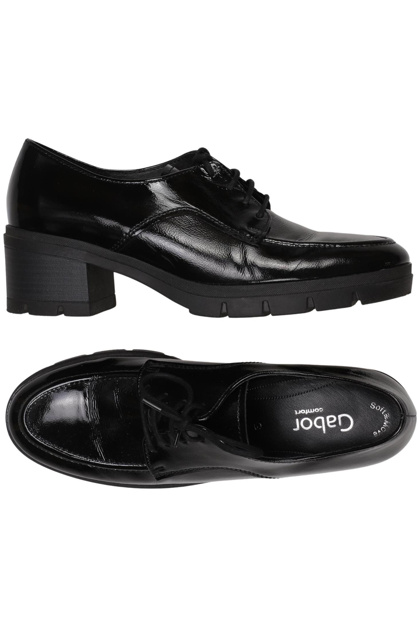 

Gabor Damen Halbschuh, schwarz, Gr. 6.5