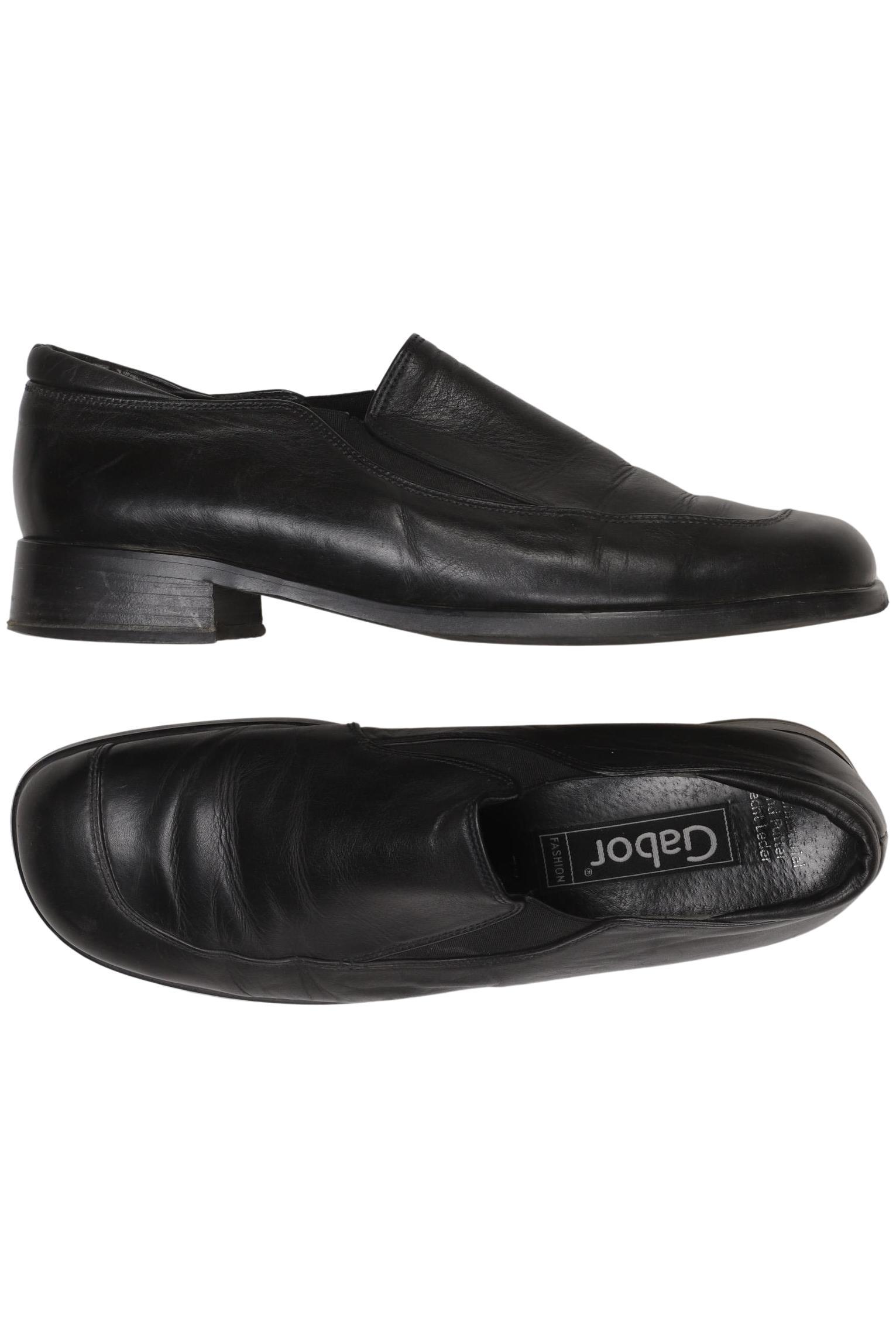 

Gabor Damen Halbschuh, schwarz, Gr. 7.5