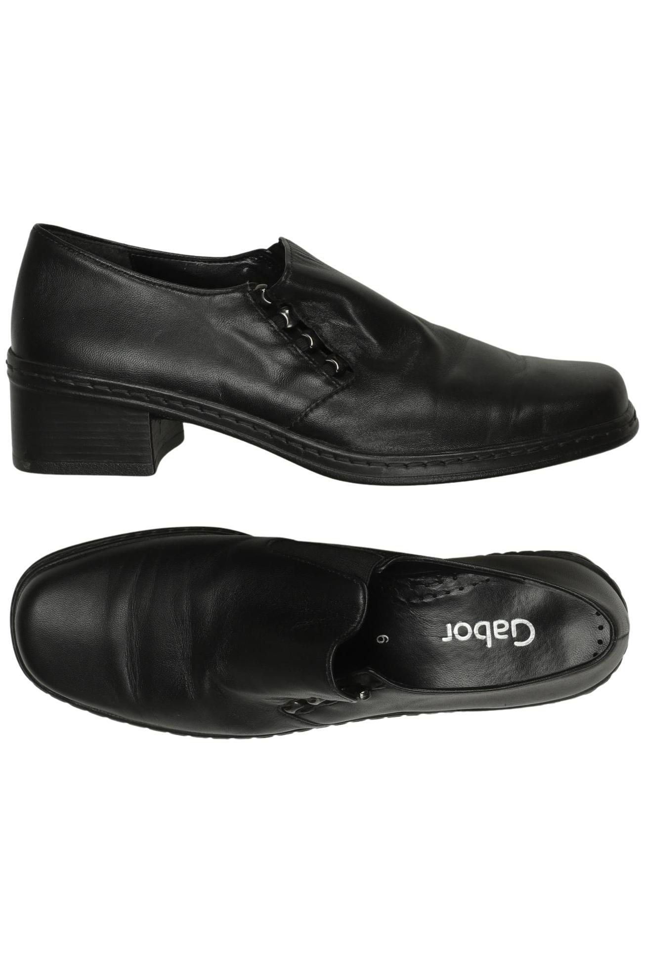 

Gabor Damen Halbschuh, schwarz, Gr. 6