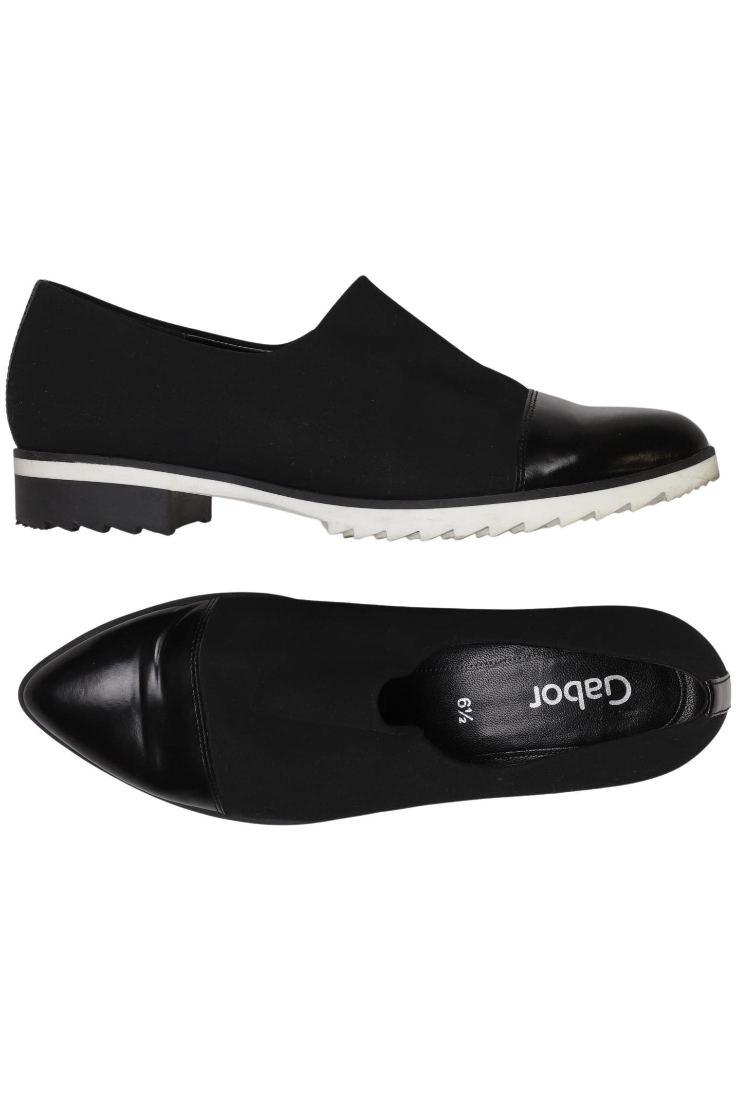 

Gabor Damen Halbschuh, schwarz, Gr. 6.5