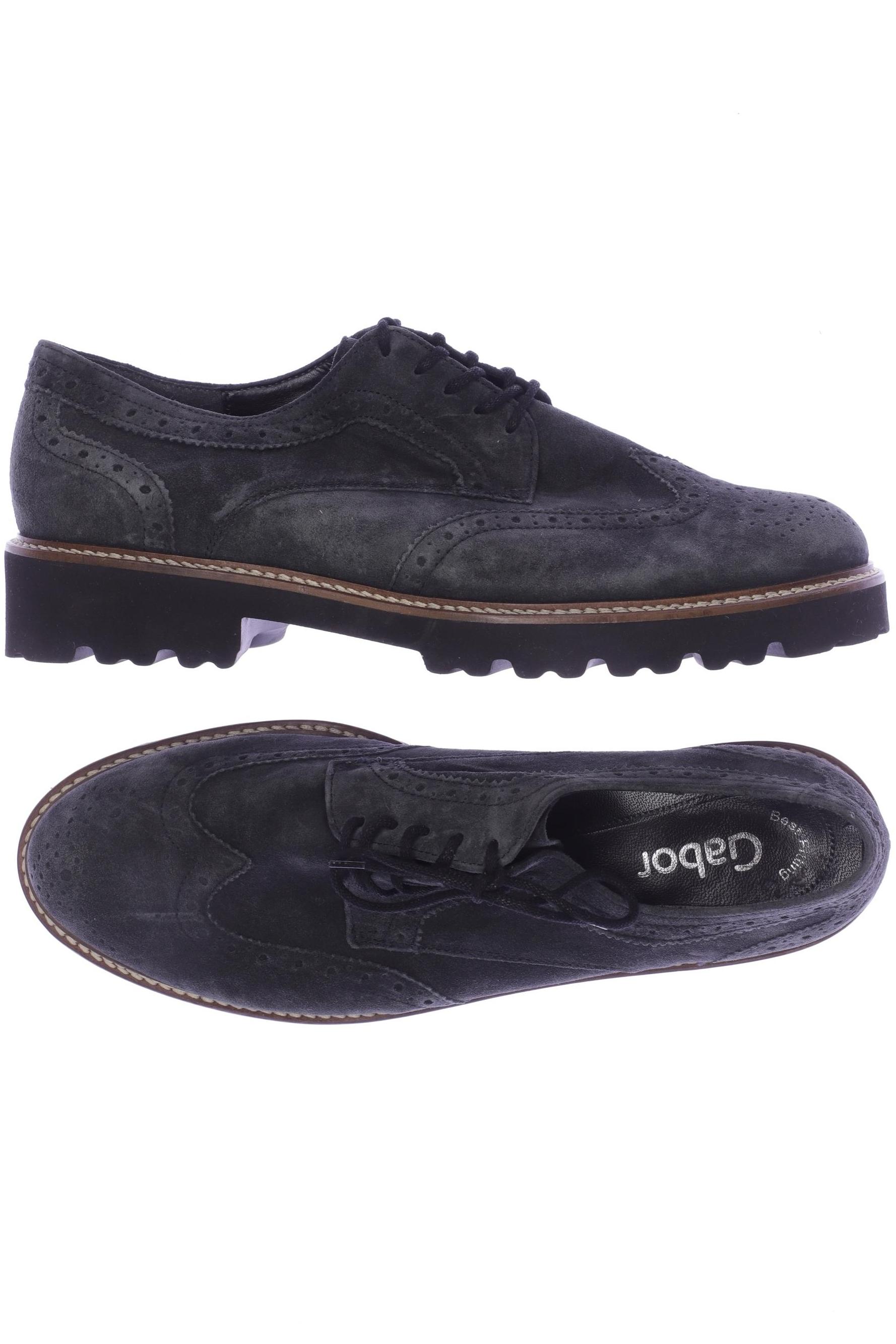 

Gabor Damen Halbschuh, grau, Gr. 6.5