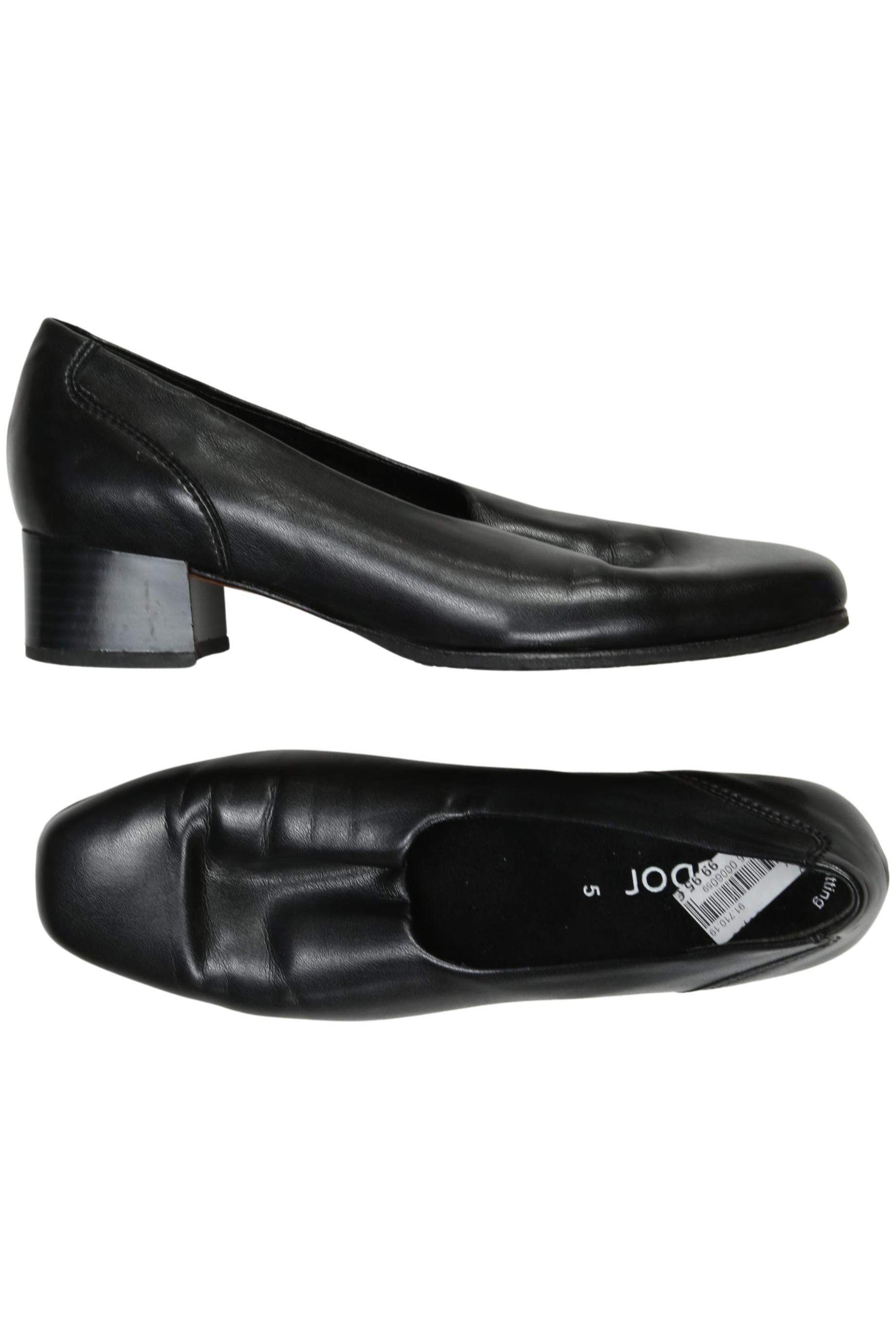 

Gabor Damen Halbschuh, schwarz, Gr. 4.5