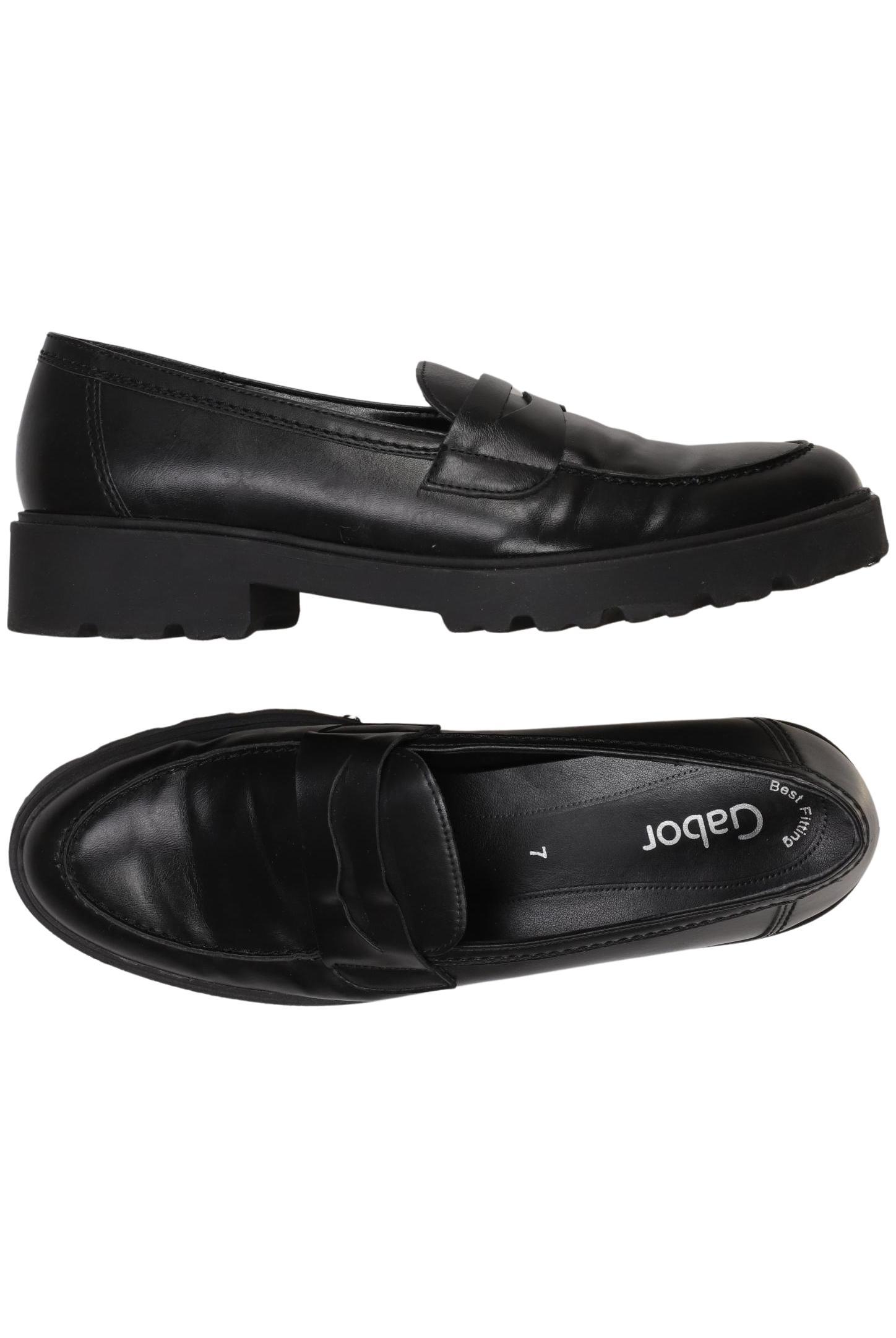 

Gabor Damen Halbschuh, schwarz, Gr. 7