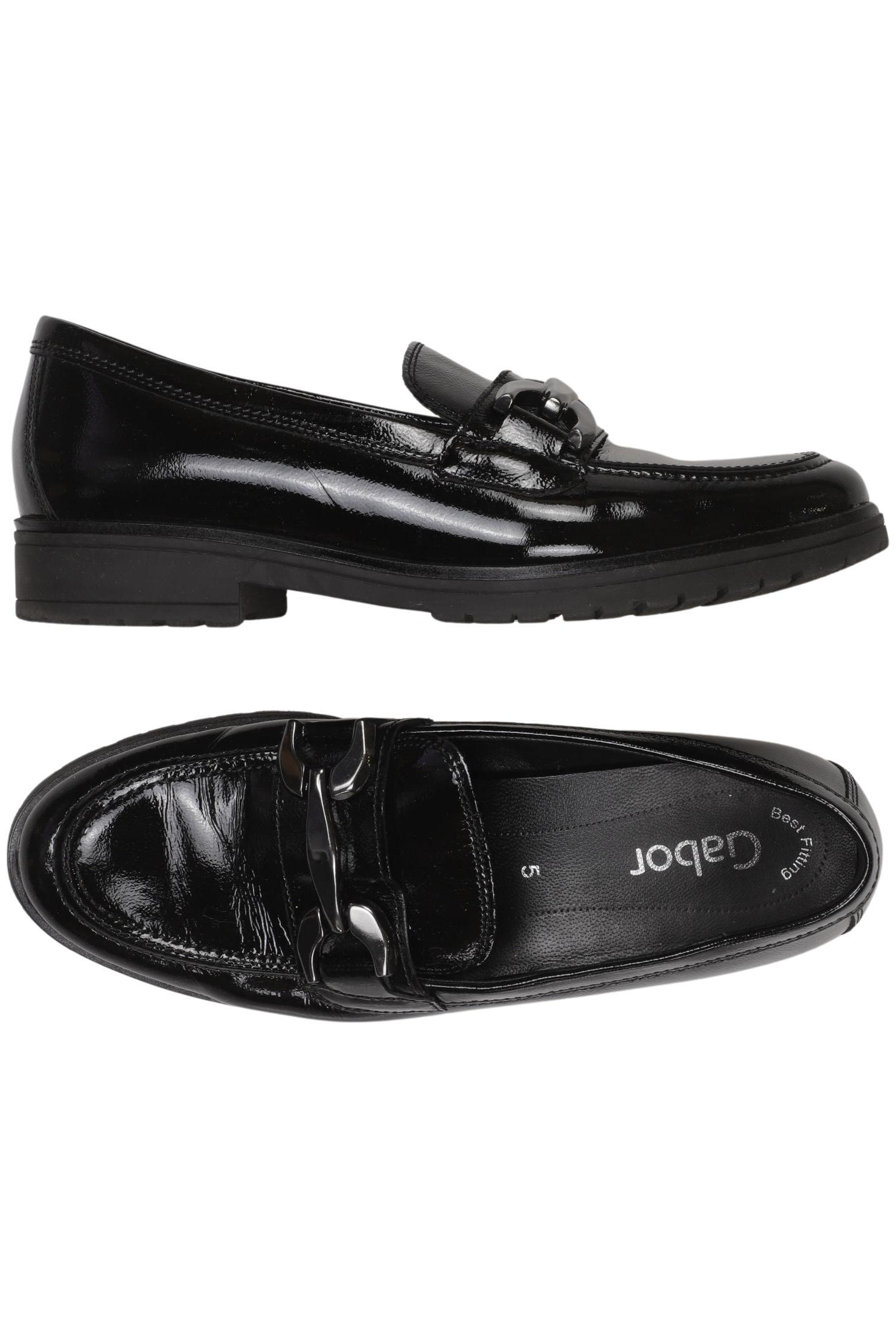 

Gabor Damen Halbschuh, schwarz, Gr. 5