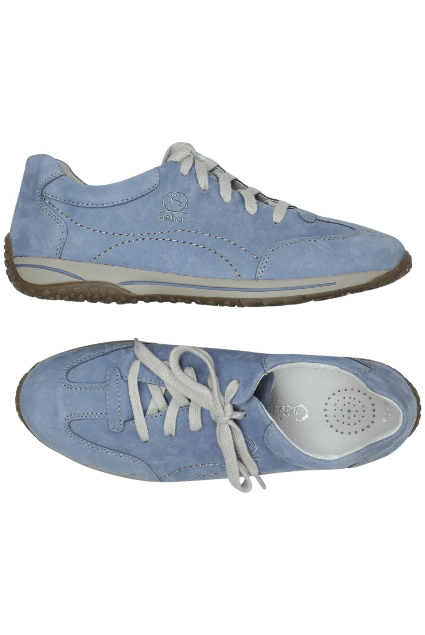 

Gabor Damen Halbschuh, hellblau, Gr. 6.5