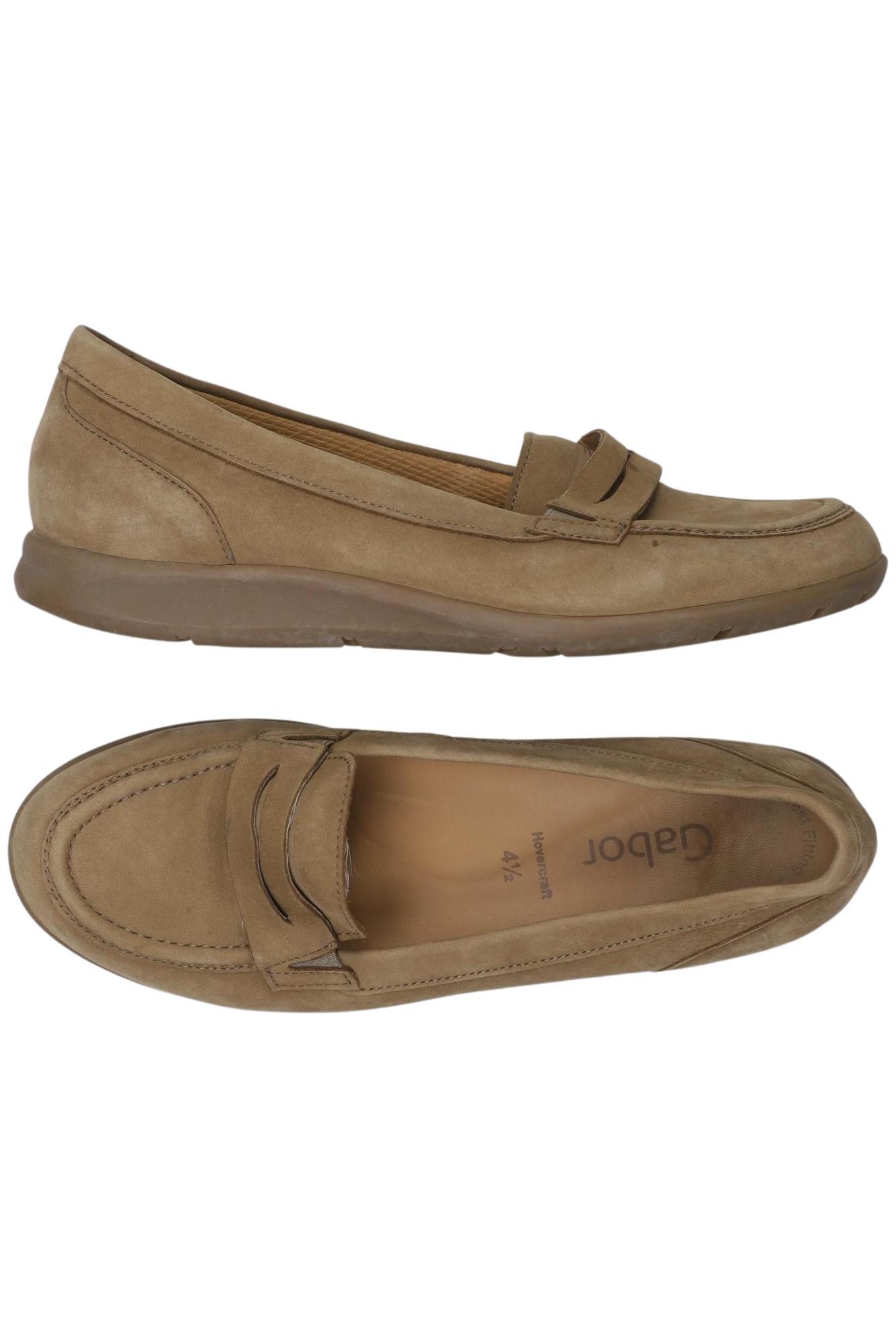 

Gabor Damen Halbschuh, beige, Gr. 4.5