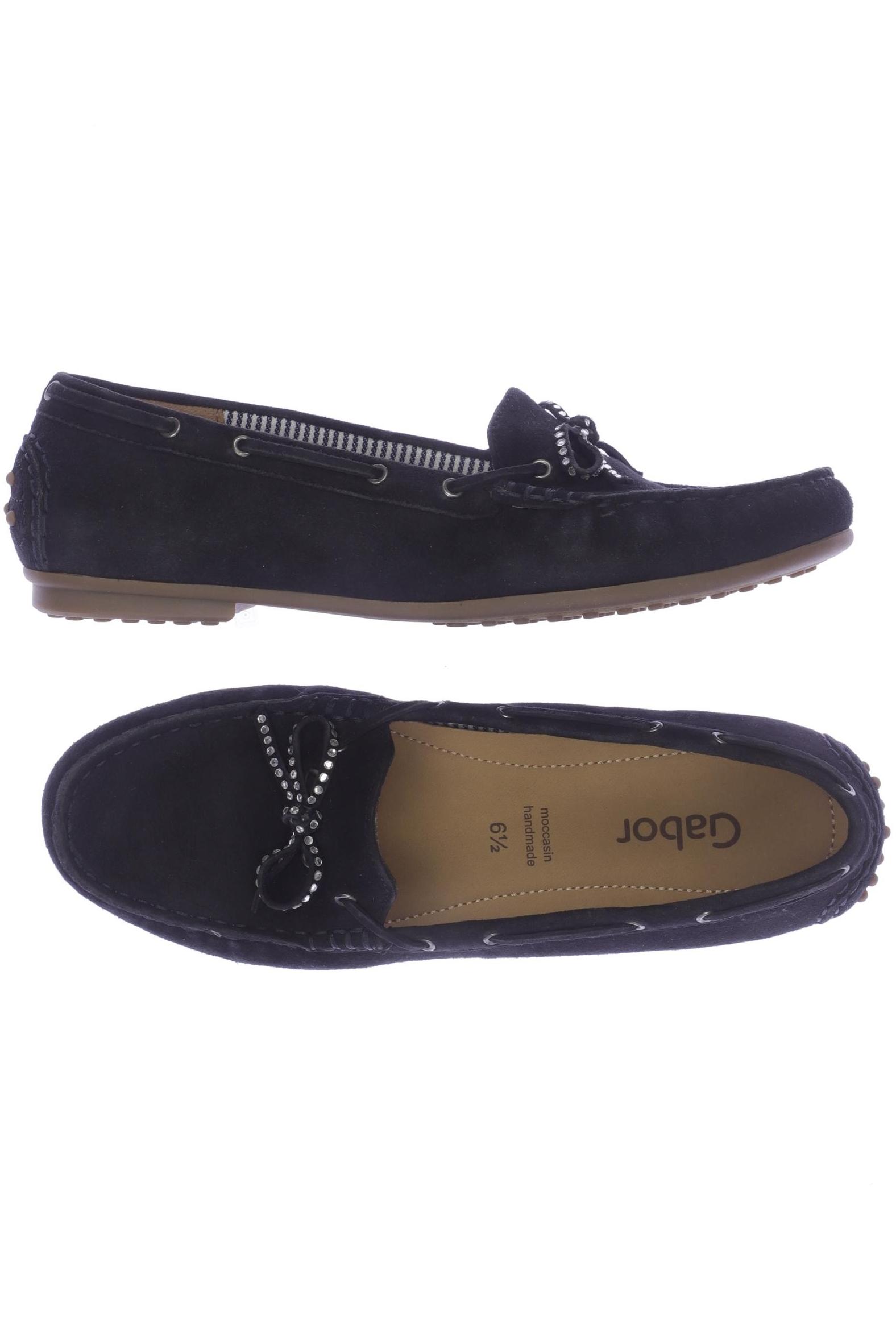 

Gabor Damen Halbschuh, schwarz, Gr. 6.5