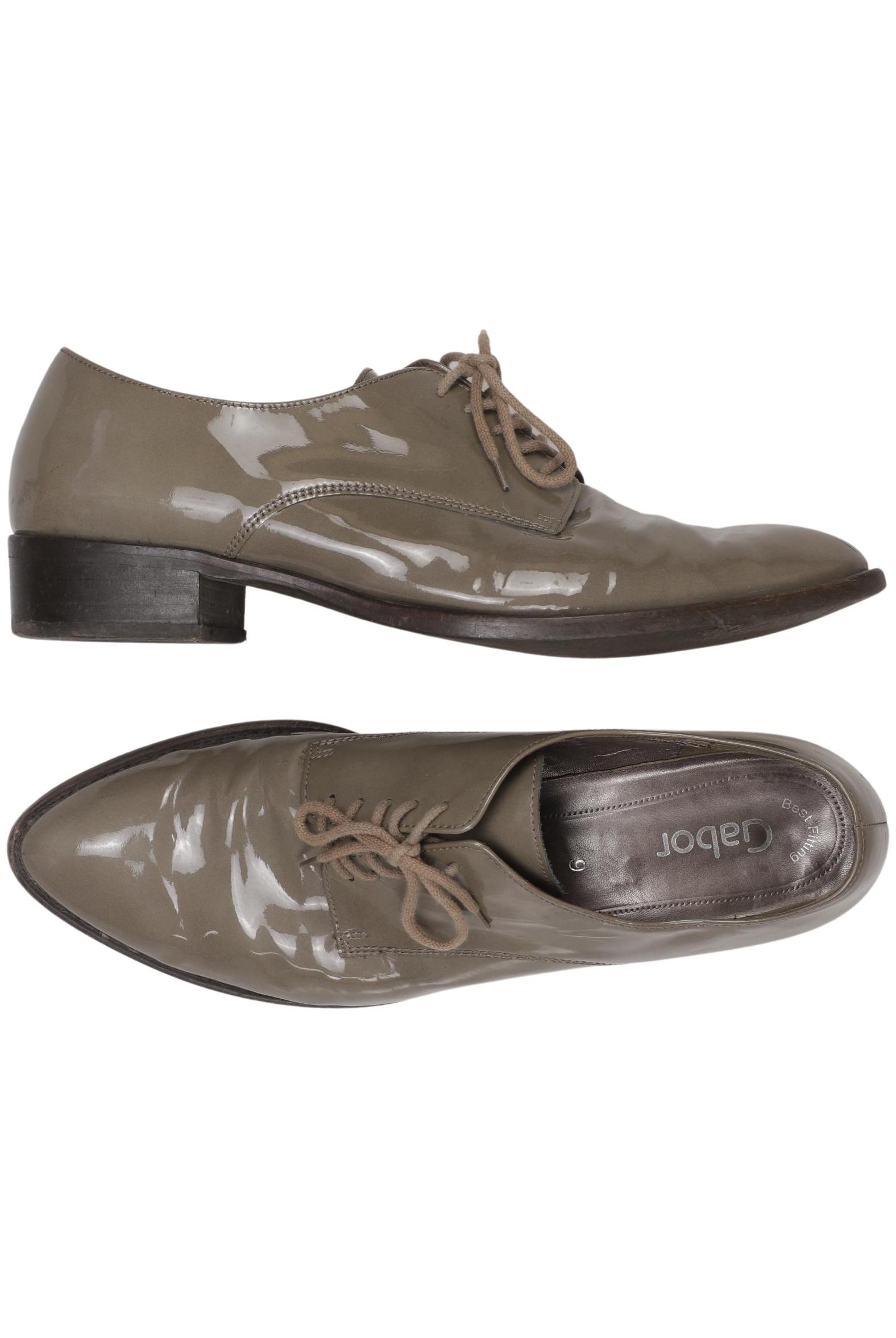 

Gabor Damen Halbschuh, beige, Gr. 9