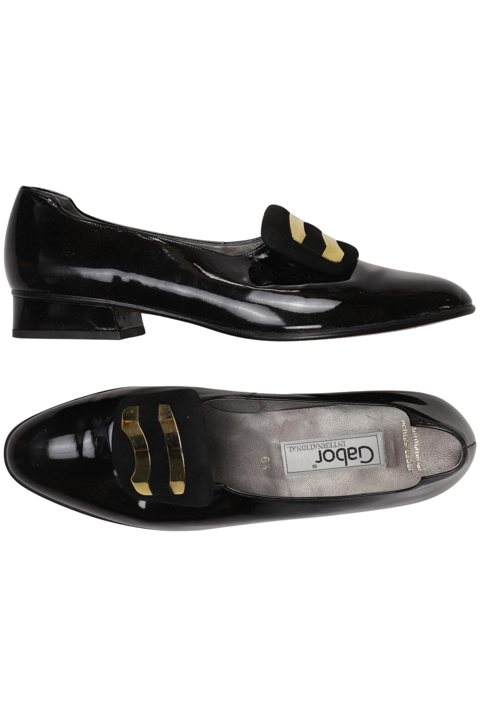 

Gabor Damen Halbschuh, schwarz, Gr. 6.5