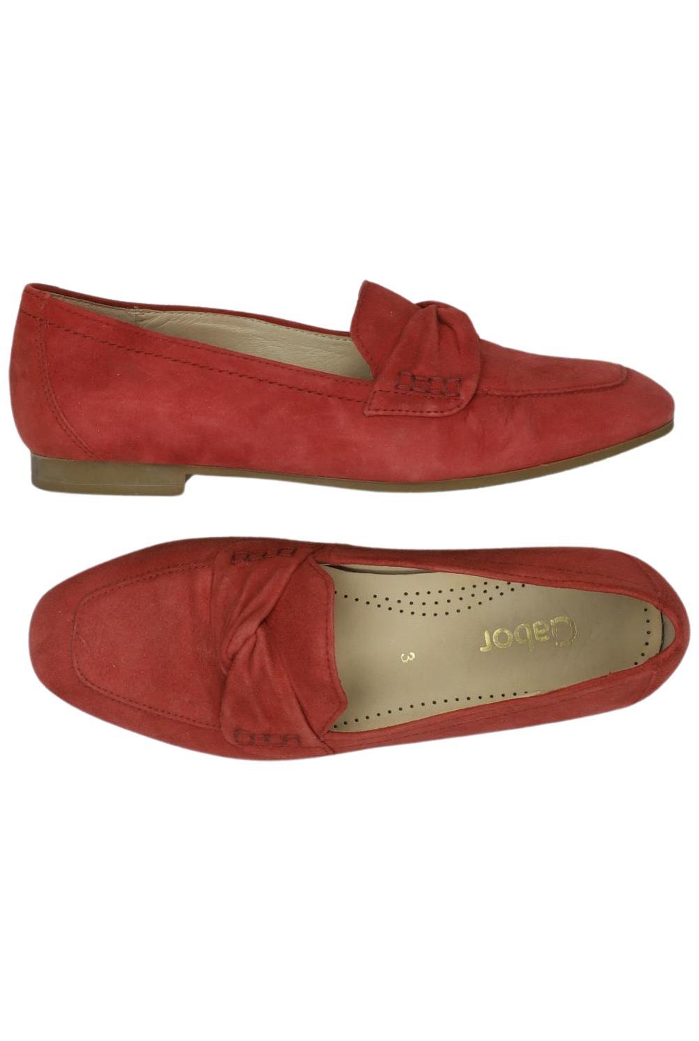 

Gabor Damen Halbschuh, rot, Gr. 3