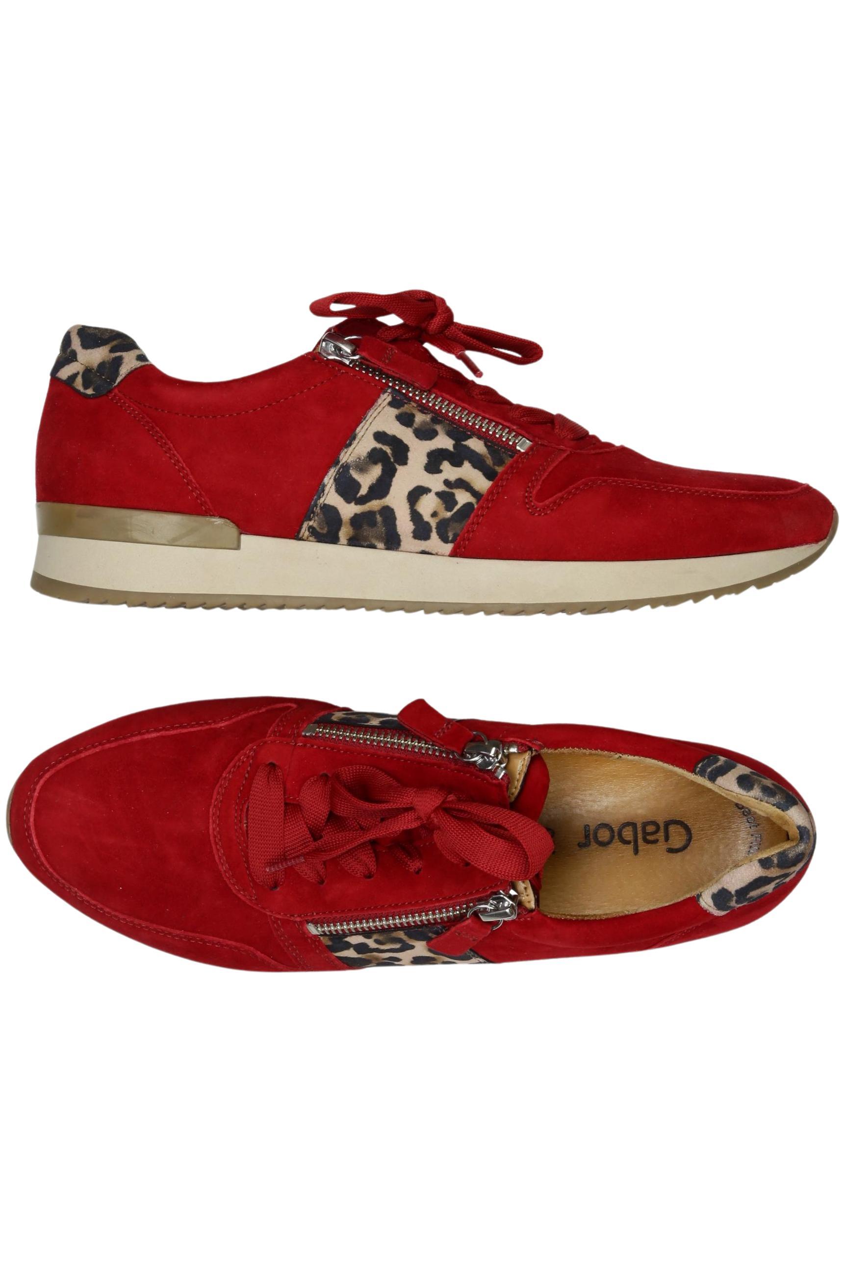 

Gabor Damen Halbschuh, rot, Gr. 6.5