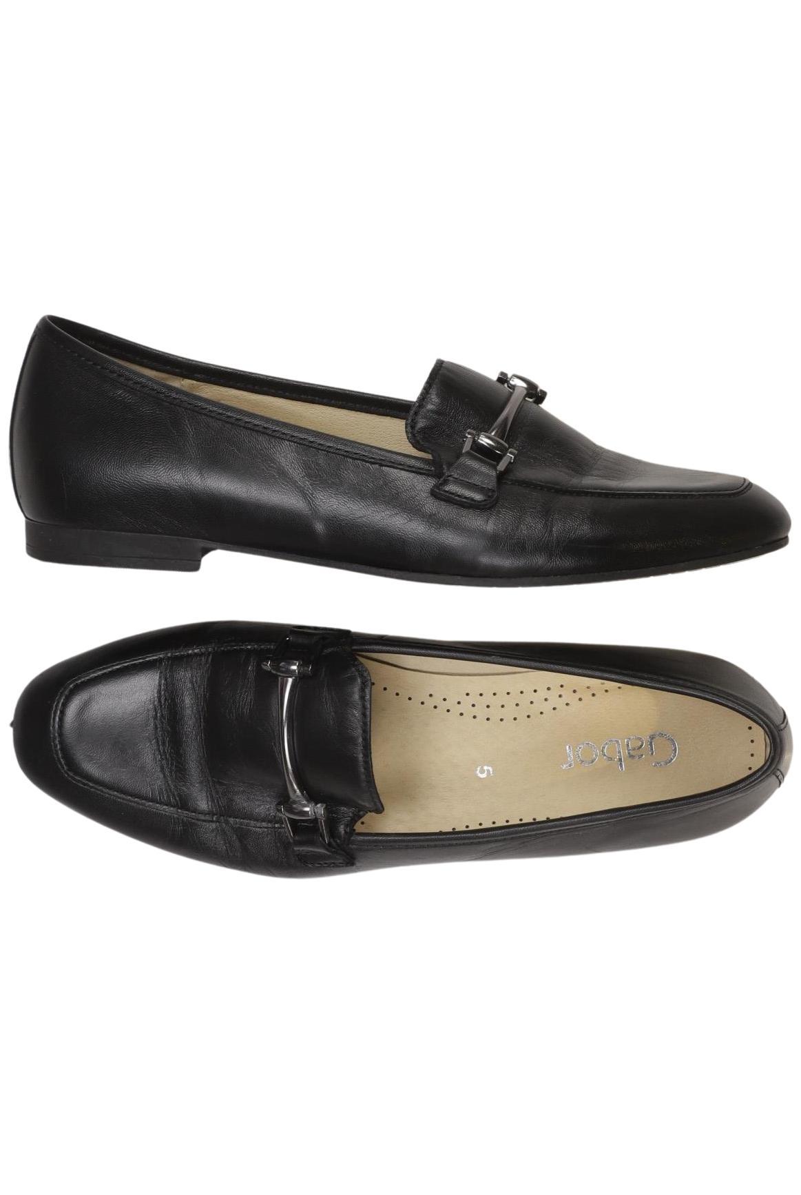 

Gabor Damen Halbschuh, schwarz, Gr. 5