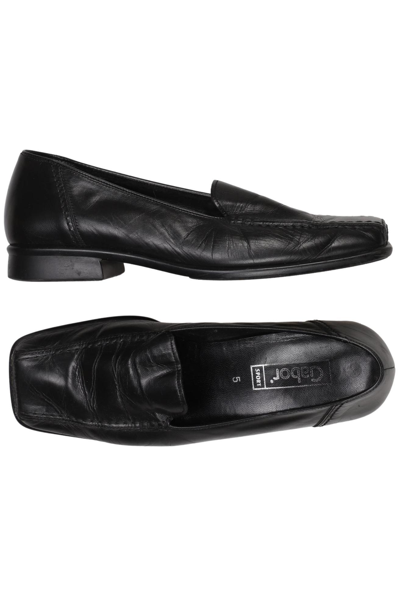 

Gabor Damen Halbschuh, schwarz, Gr. 5