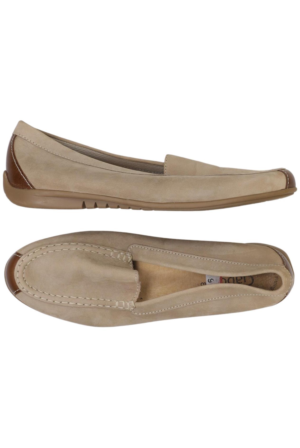 

Gabor Damen Halbschuh, beige, Gr. 8