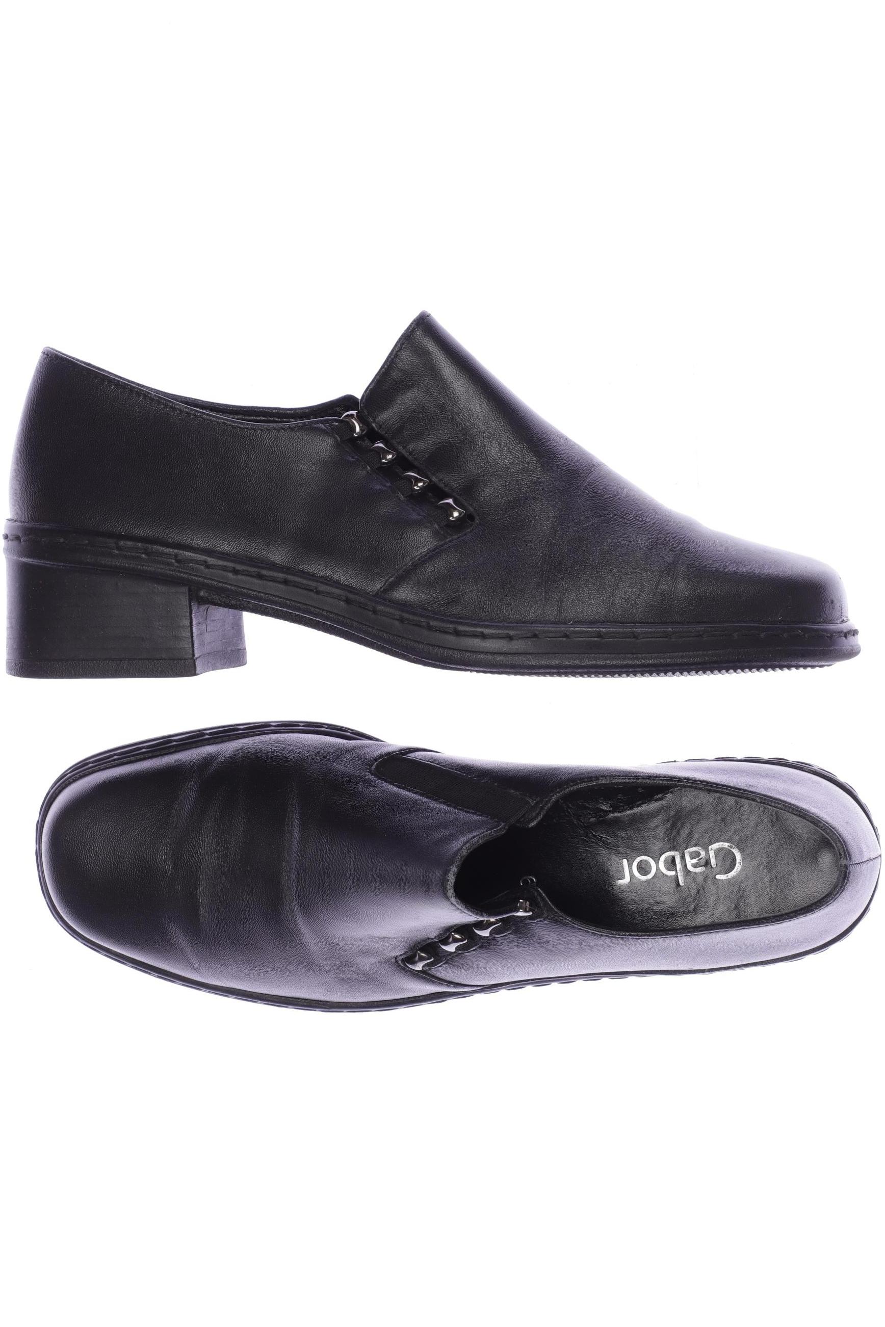 

Gabor Damen Halbschuh, schwarz, Gr. 6