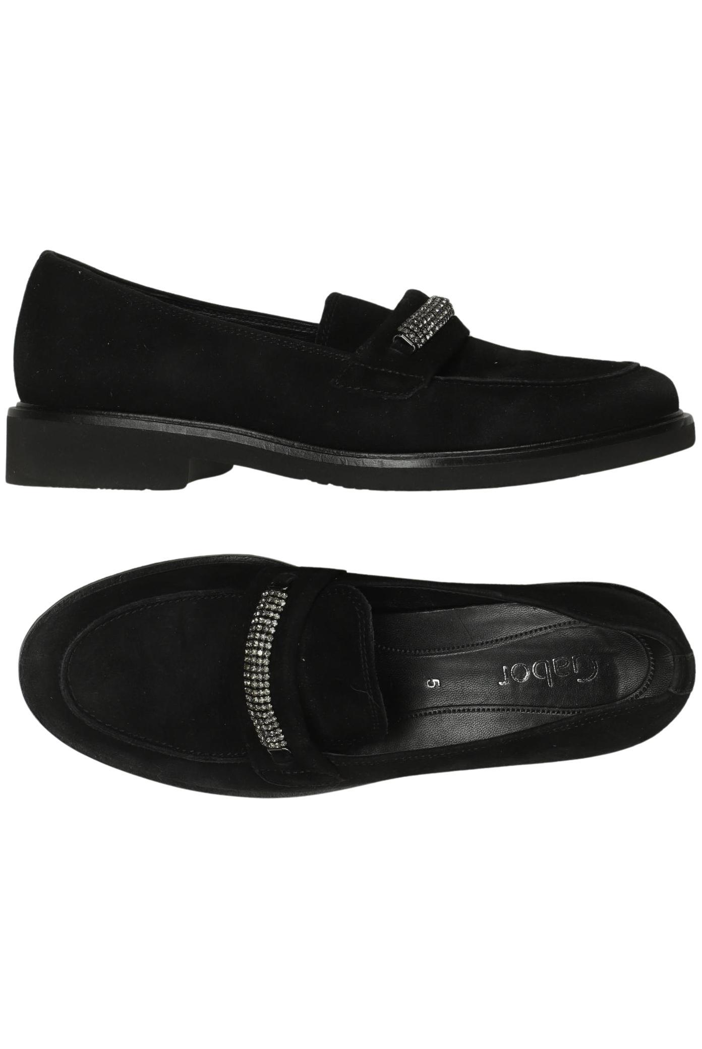 

Gabor Damen Halbschuh, schwarz, Gr. 5