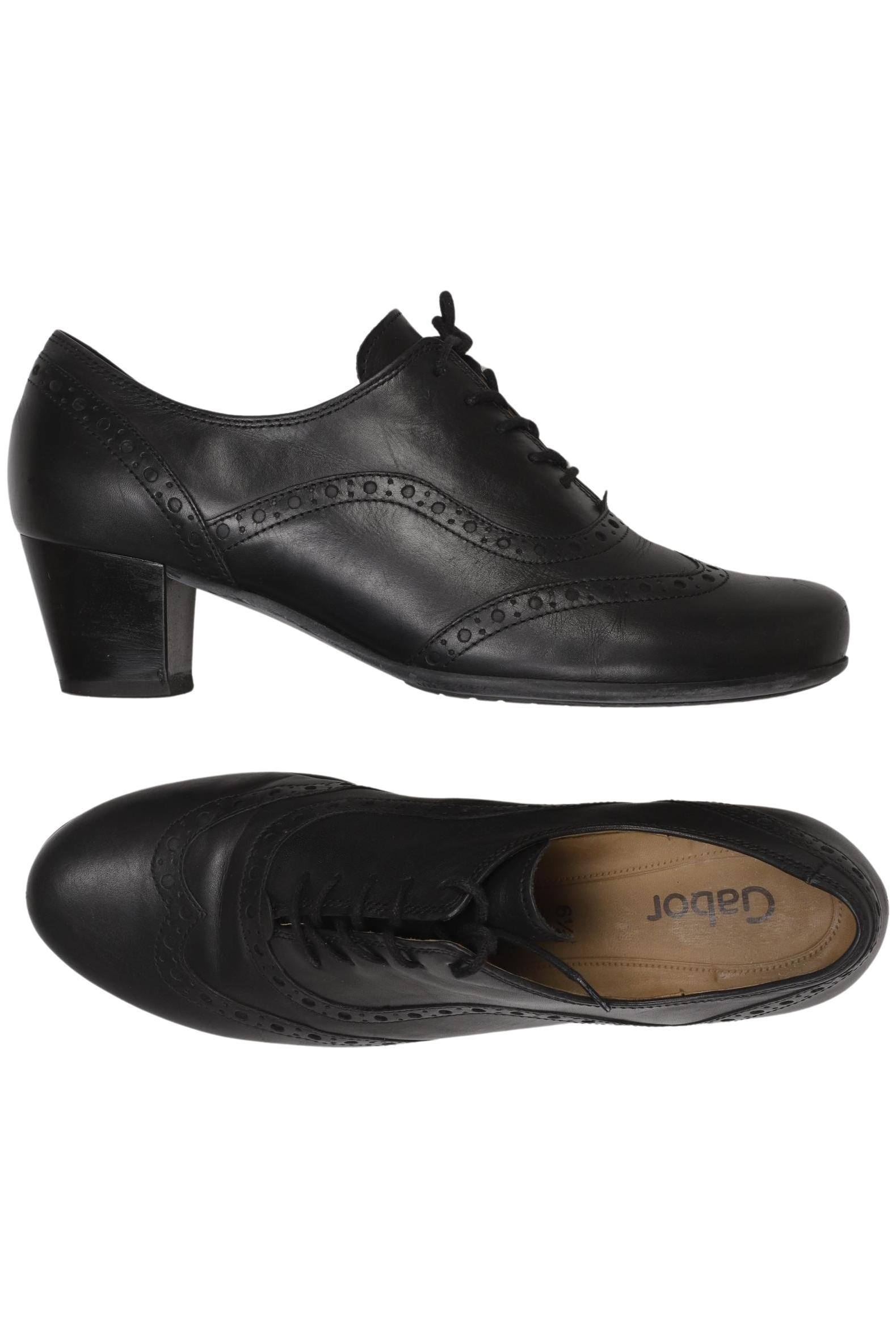 

Gabor Damen Halbschuh, schwarz, Gr. 6.5