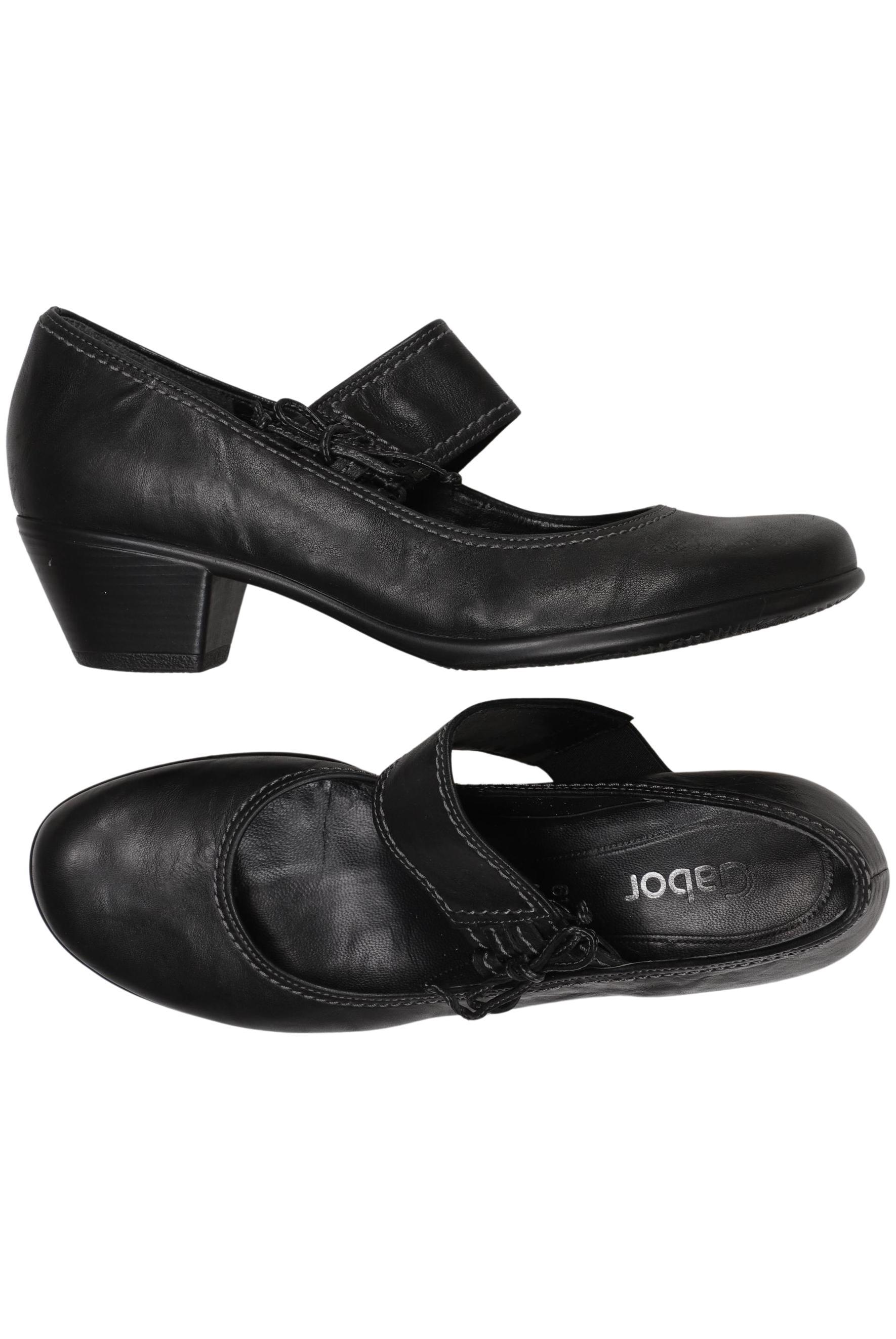 

Gabor Damen Halbschuh, schwarz, Gr. 6.5