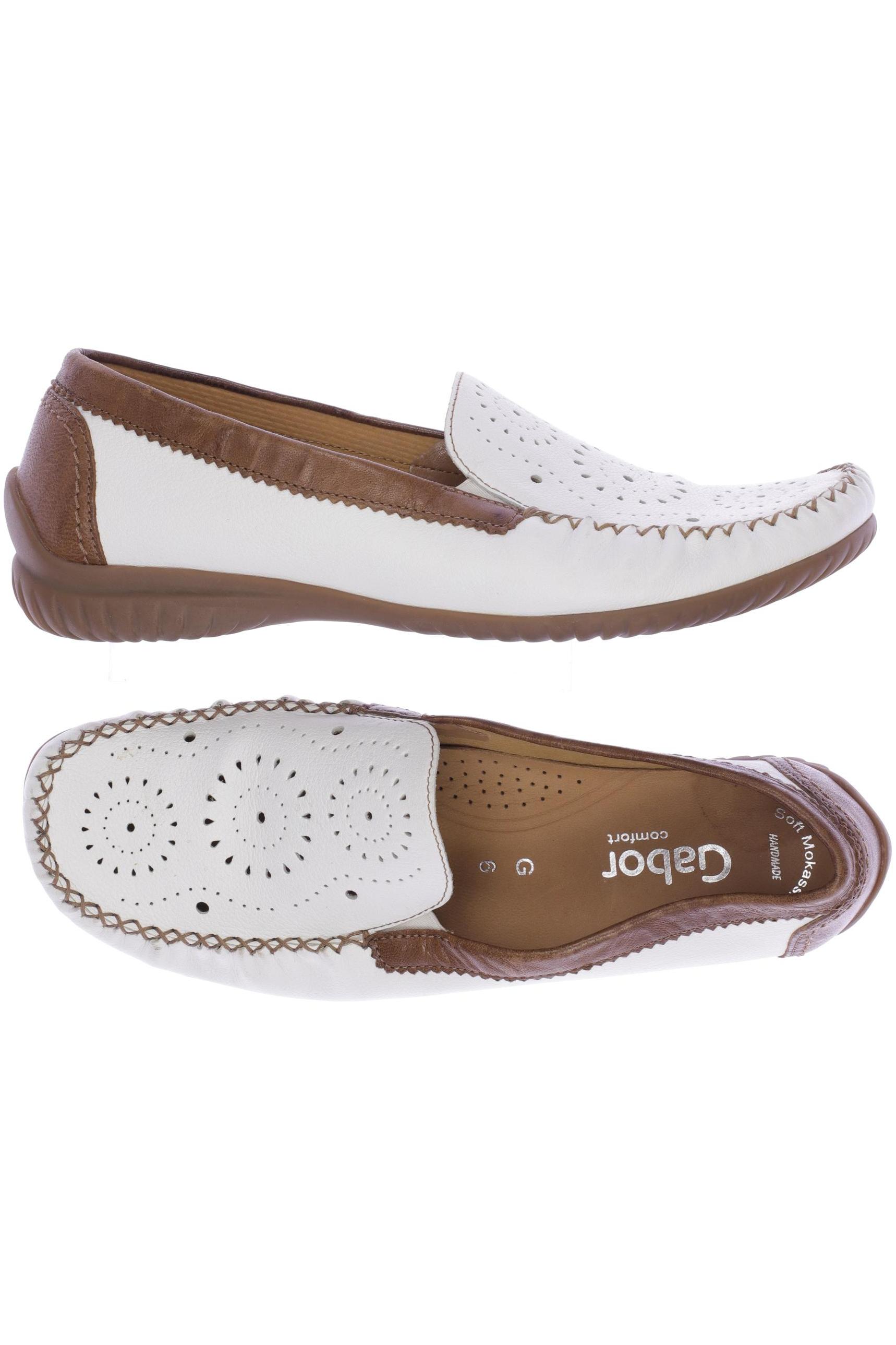 

Gabor Damen Halbschuh, weiß, Gr. 6