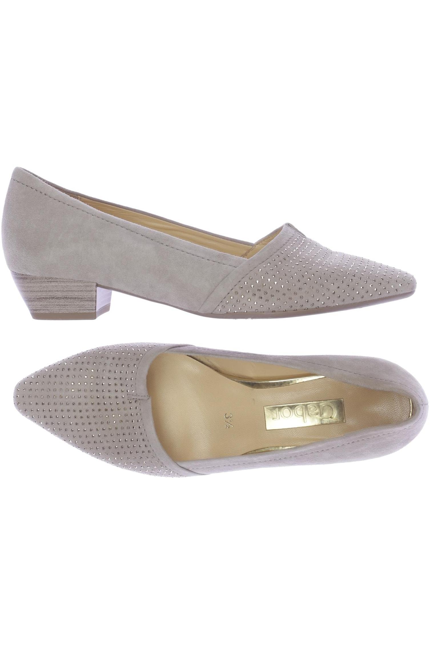 

Gabor Damen Halbschuh, grau, Gr. 3.5