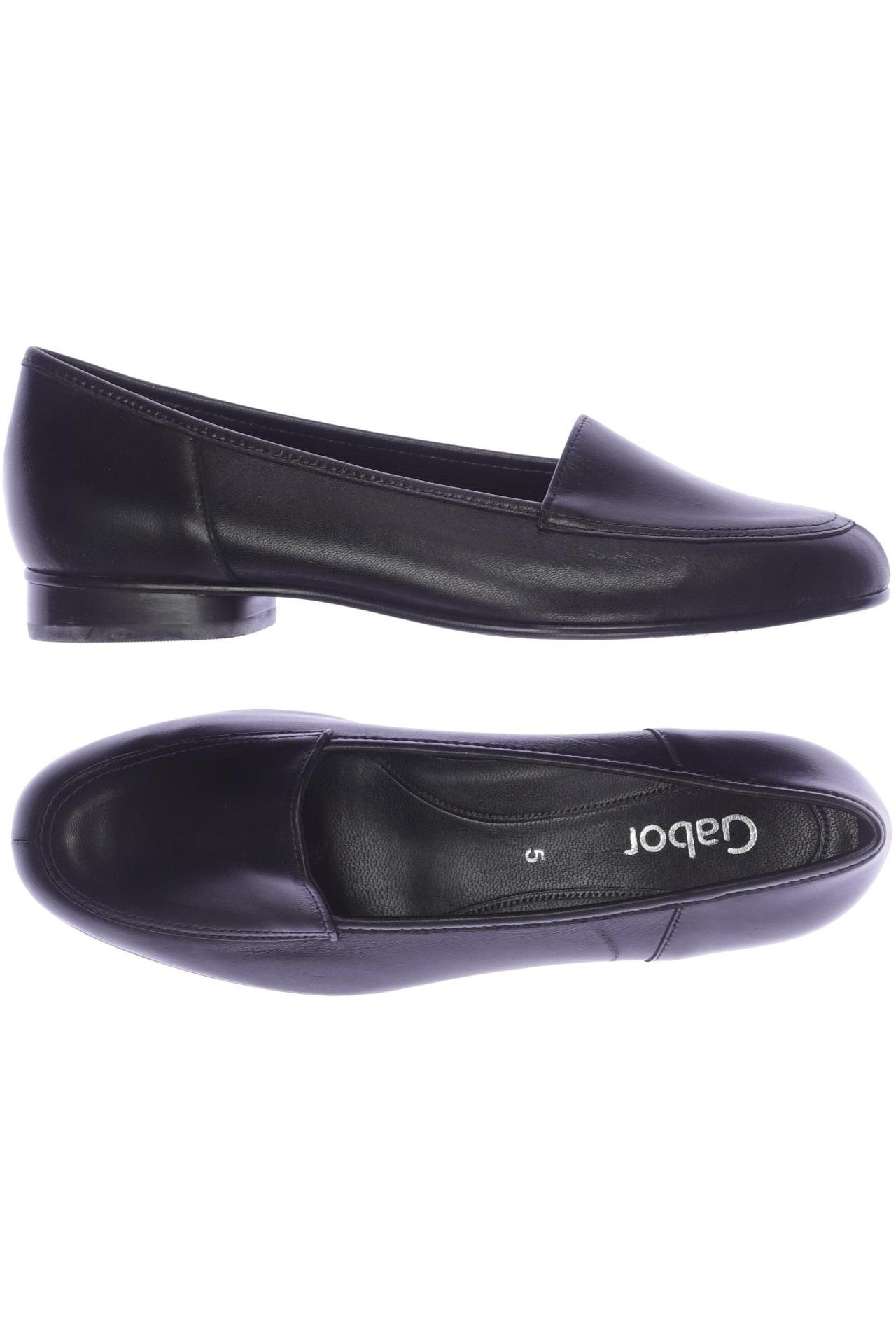 

Gabor Damen Halbschuh, schwarz, Gr. 5