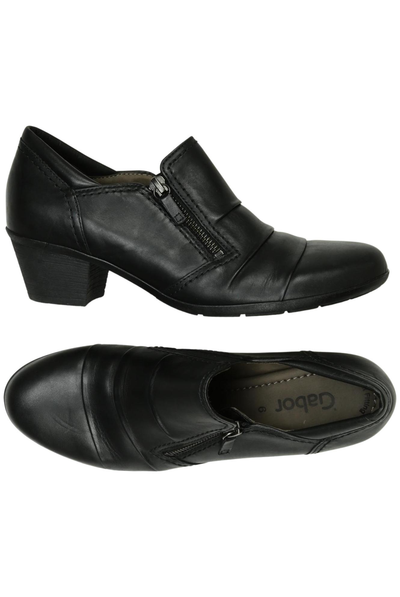 

Gabor Damen Halbschuh, schwarz, Gr. 6