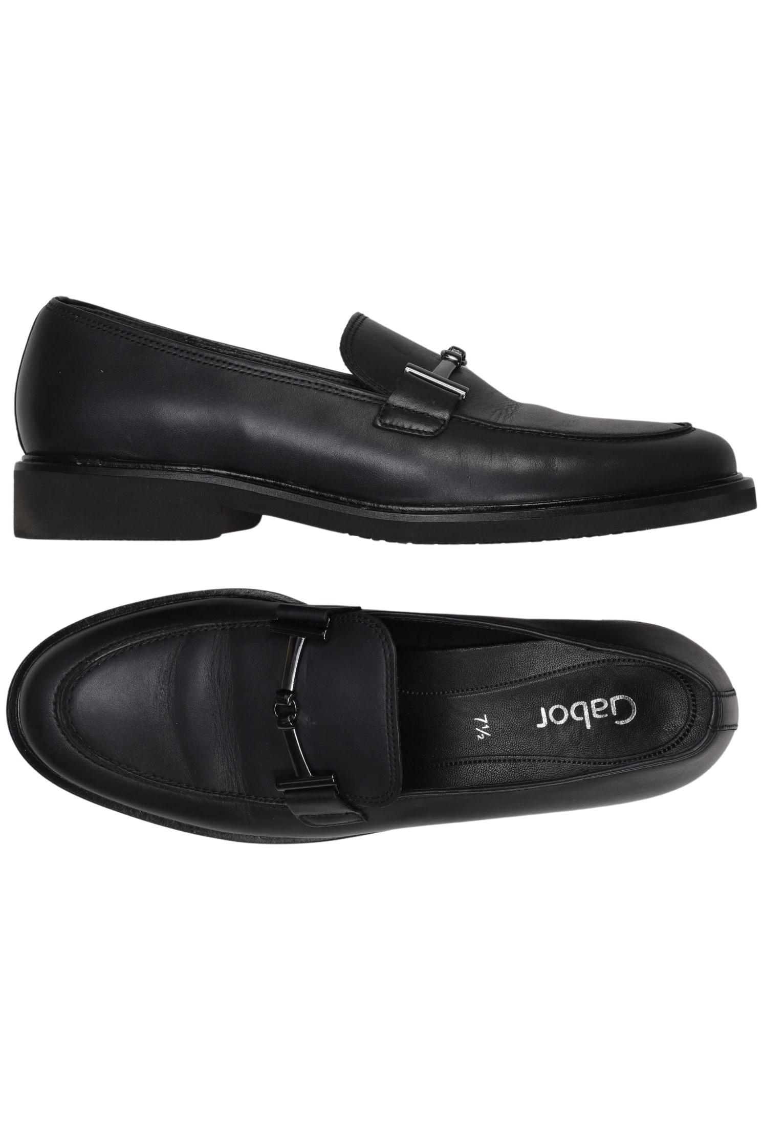 

Gabor Damen Halbschuh, schwarz, Gr. 7.5