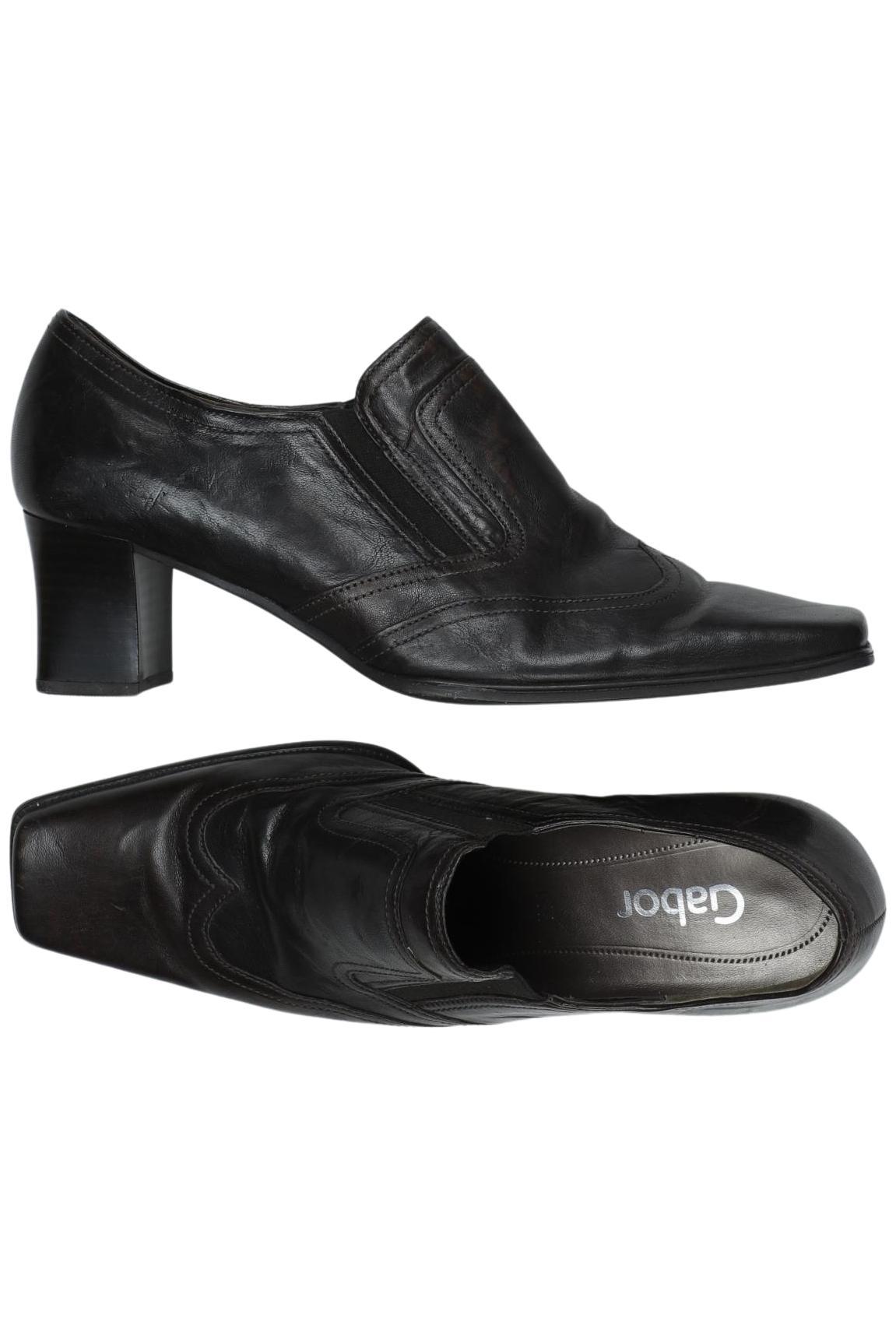 

Gabor Damen Halbschuh, schwarz, Gr. 6.5