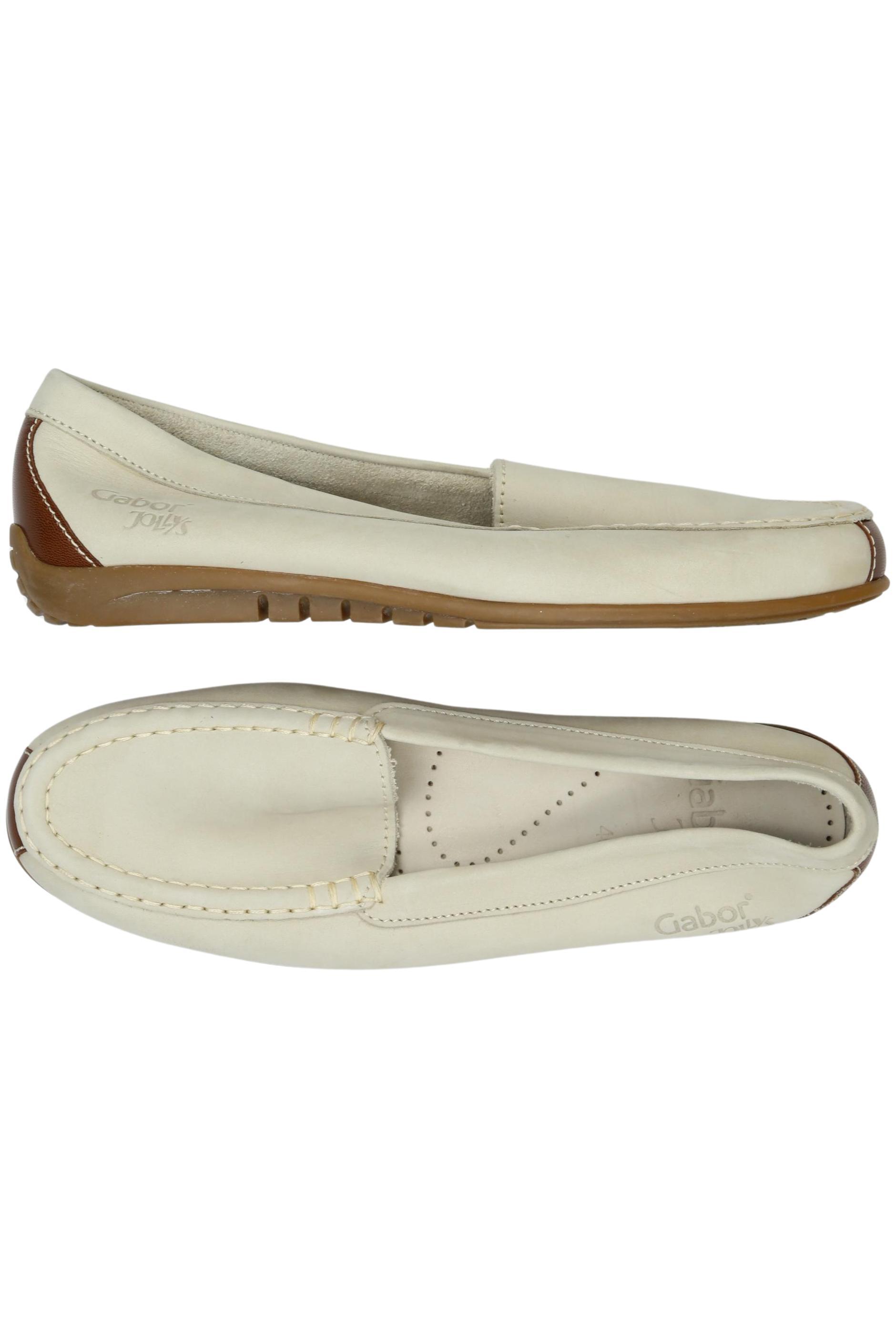 

Gabor Damen Halbschuh, cremeweiß, Gr. 40