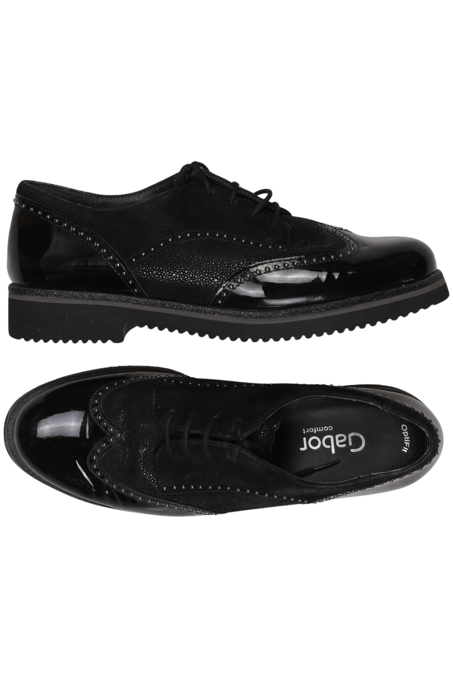 

Gabor Damen Halbschuh, schwarz, Gr. 5