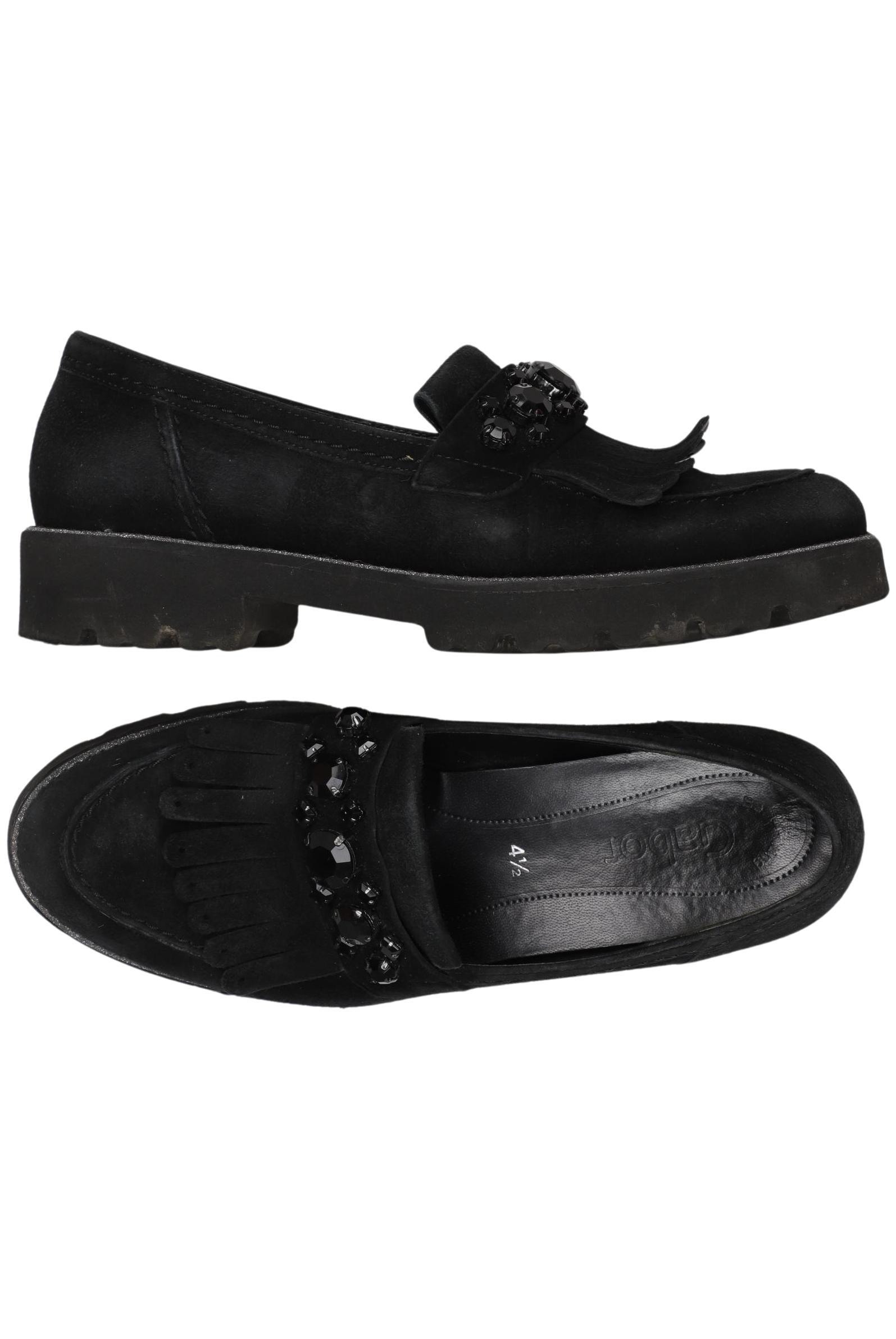 

Gabor Damen Halbschuh, schwarz, Gr. 4.5