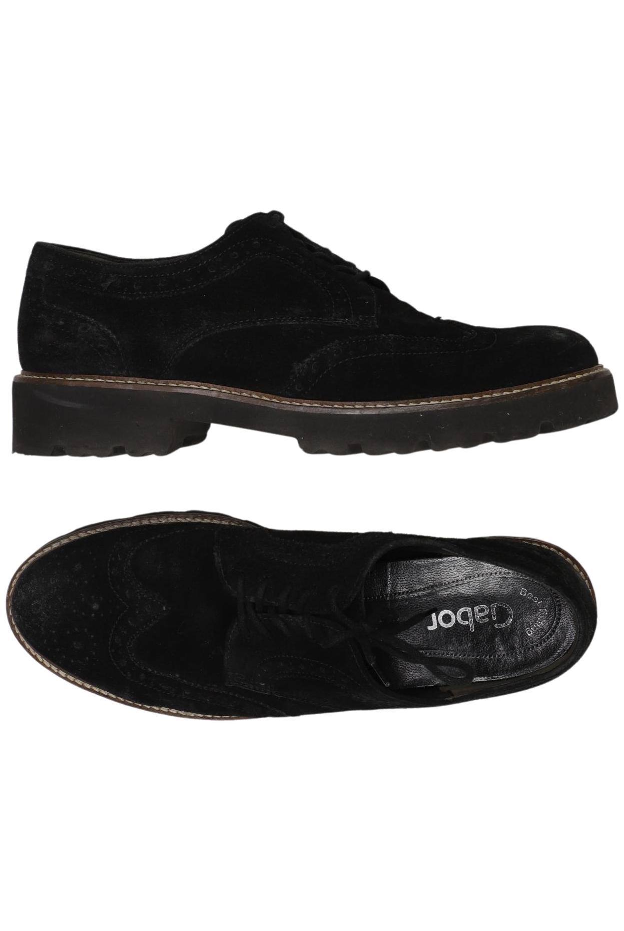 

Gabor Damen Halbschuh, schwarz, Gr. 6