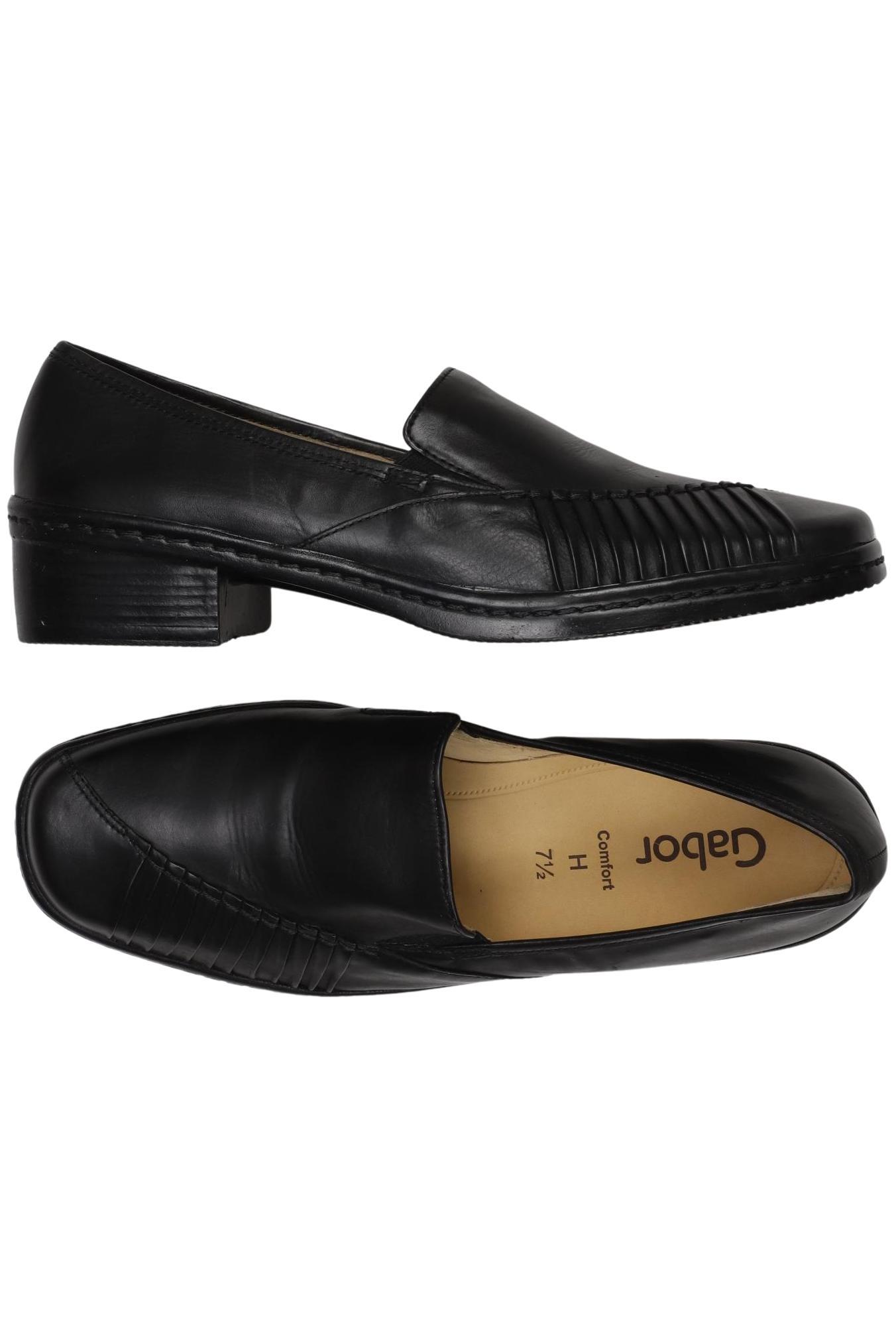 

Gabor Damen Halbschuh, schwarz, Gr. 7.5