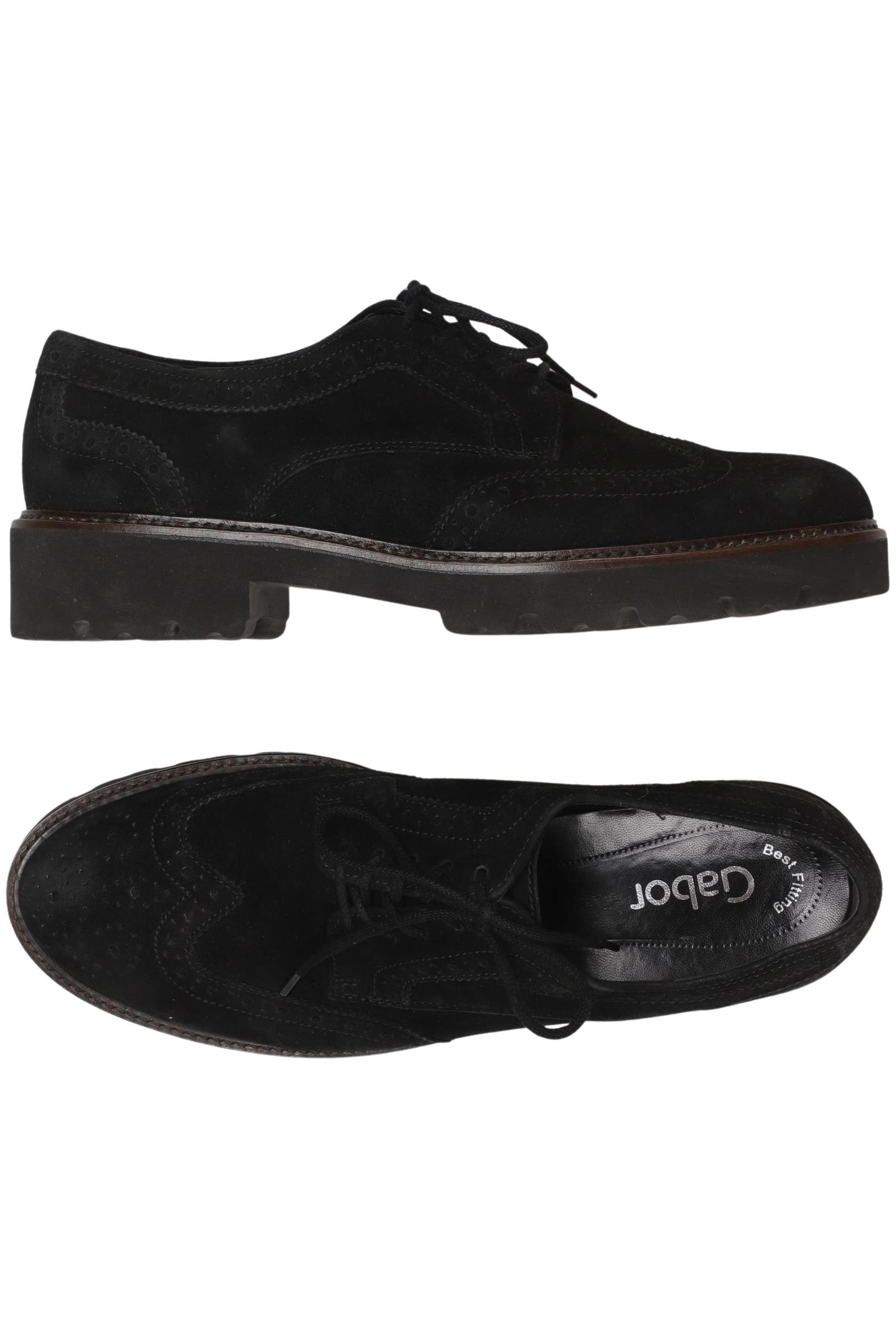 

Gabor Damen Halbschuh, schwarz, Gr. 6