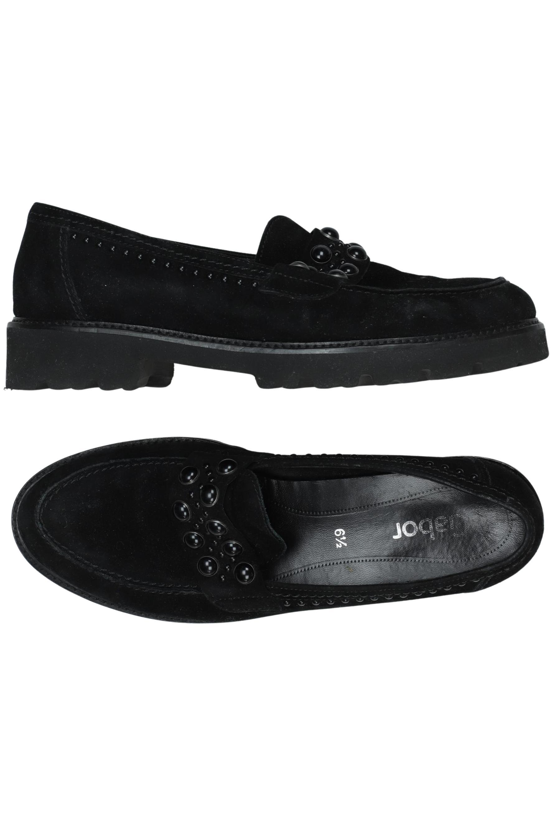 

Gabor Damen Halbschuh, schwarz, Gr. 6.5