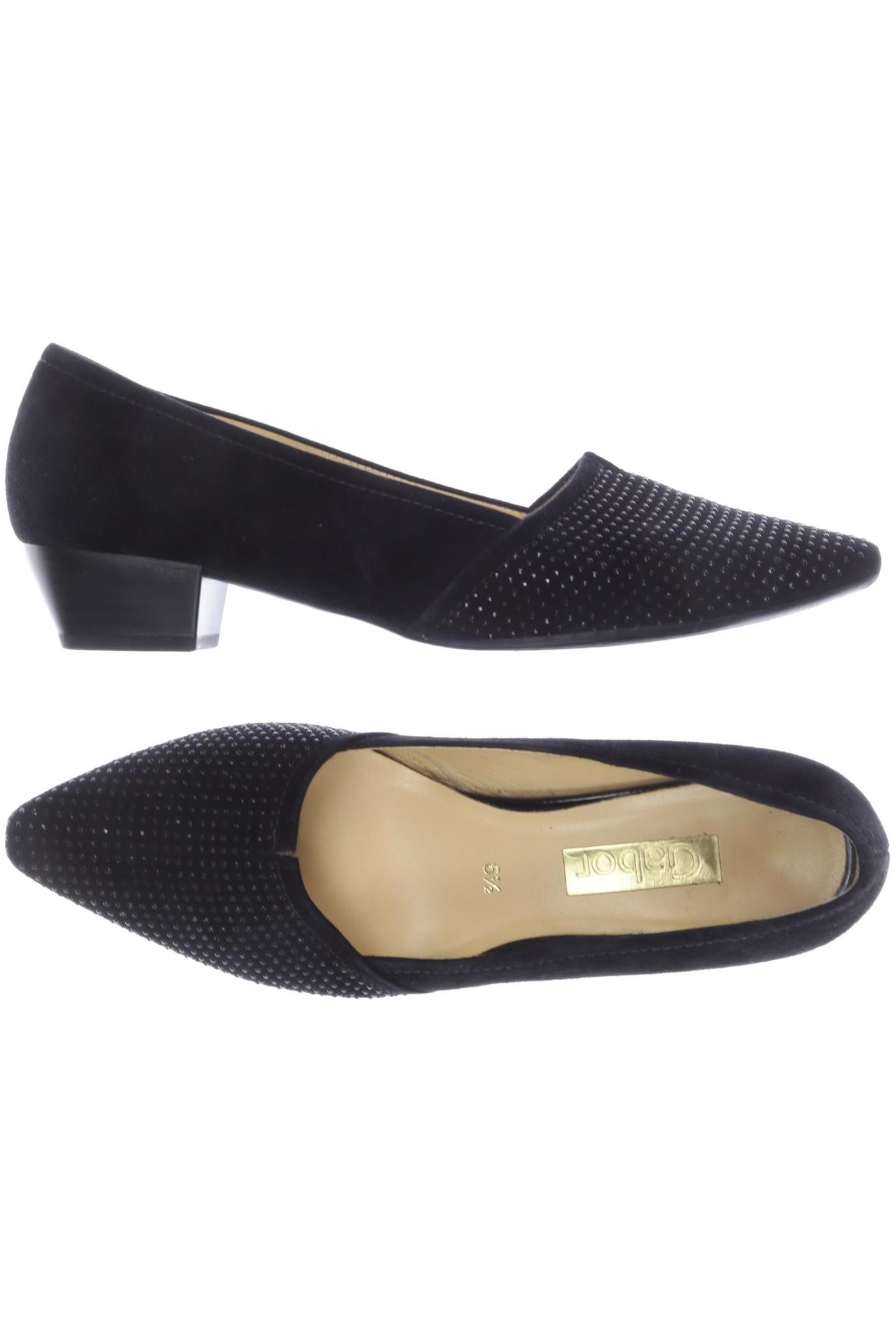 

Gabor Damen Halbschuh, schwarz, Gr. 6.5