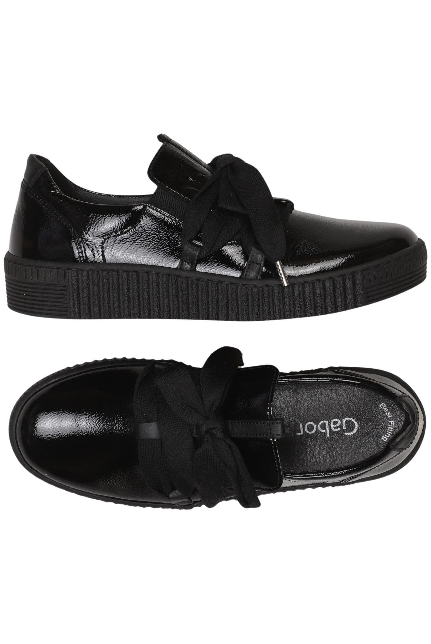 

Gabor Damen Halbschuh, schwarz, Gr. 5.5