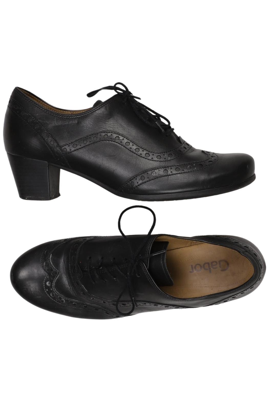 

Gabor Damen Halbschuh, schwarz, Gr. 5