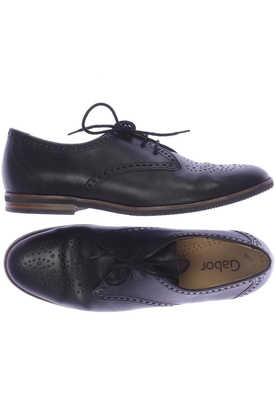 

Gabor Damen Halbschuh, schwarz, Gr. 5.5