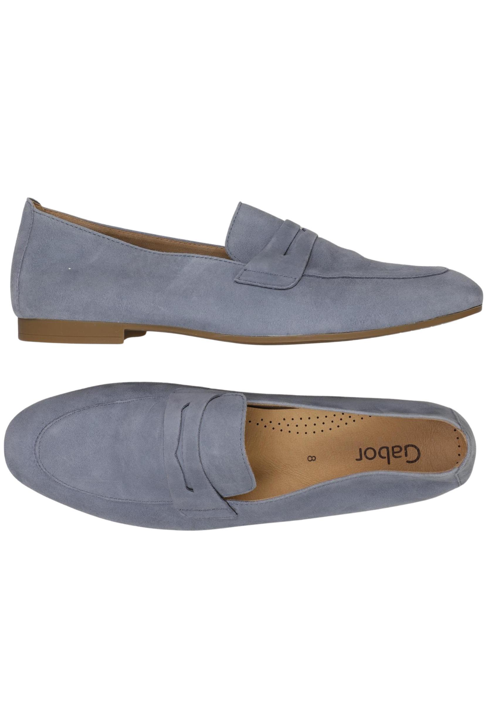 

Gabor Damen Halbschuh, hellblau, Gr. 8