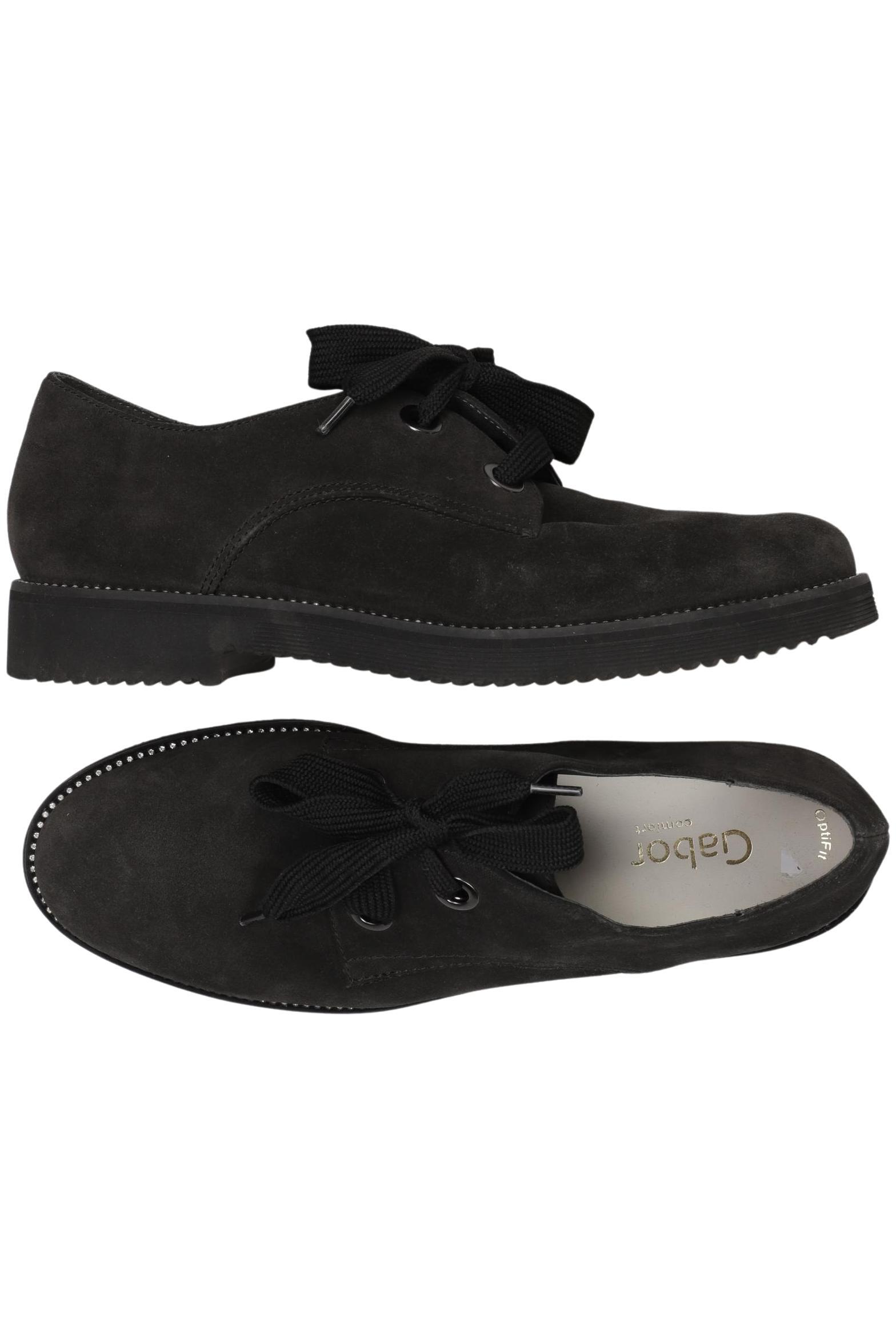 

Gabor Damen Halbschuh, schwarz, Gr. 6.5