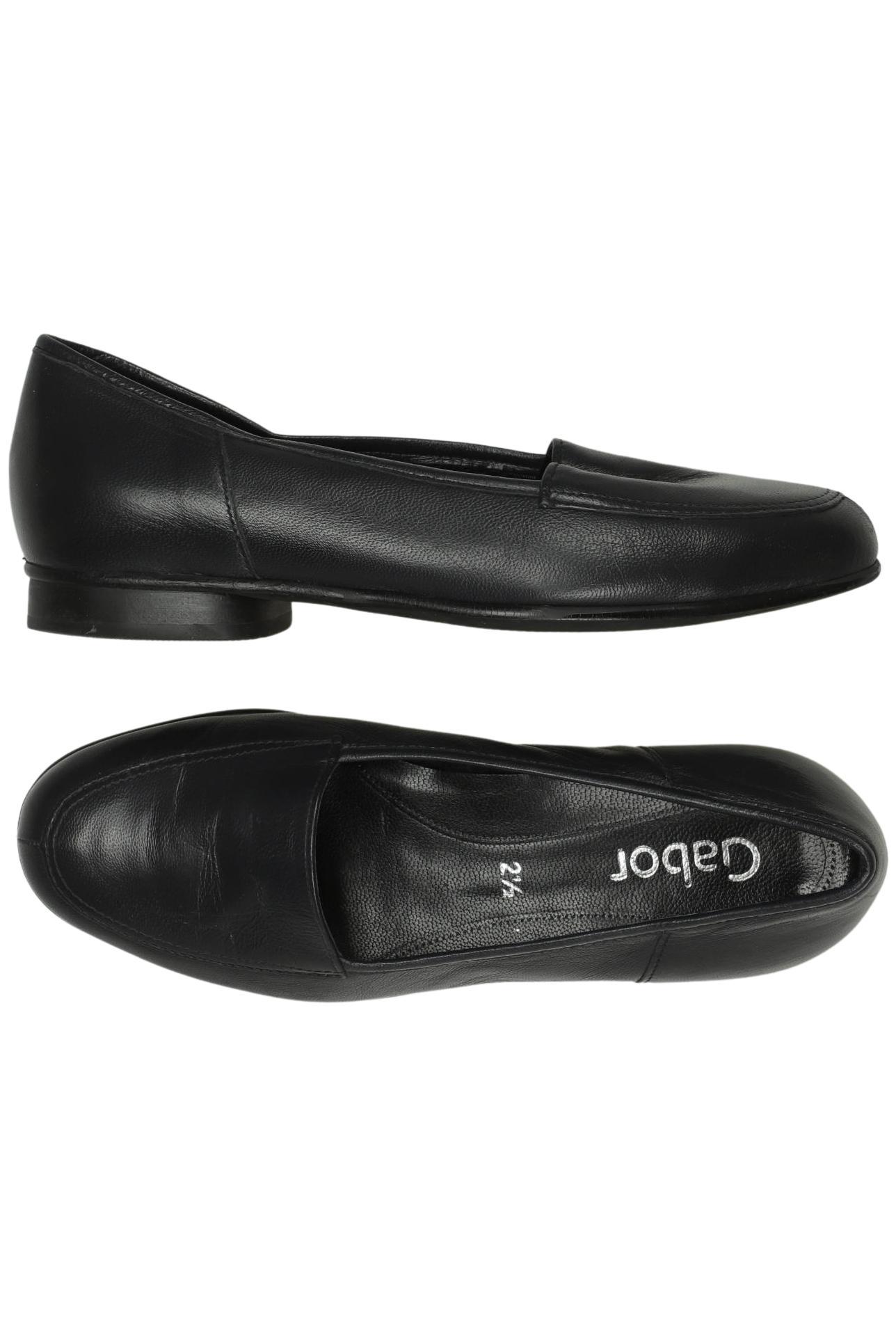 

Gabor Damen Halbschuh, schwarz, Gr. 2.5