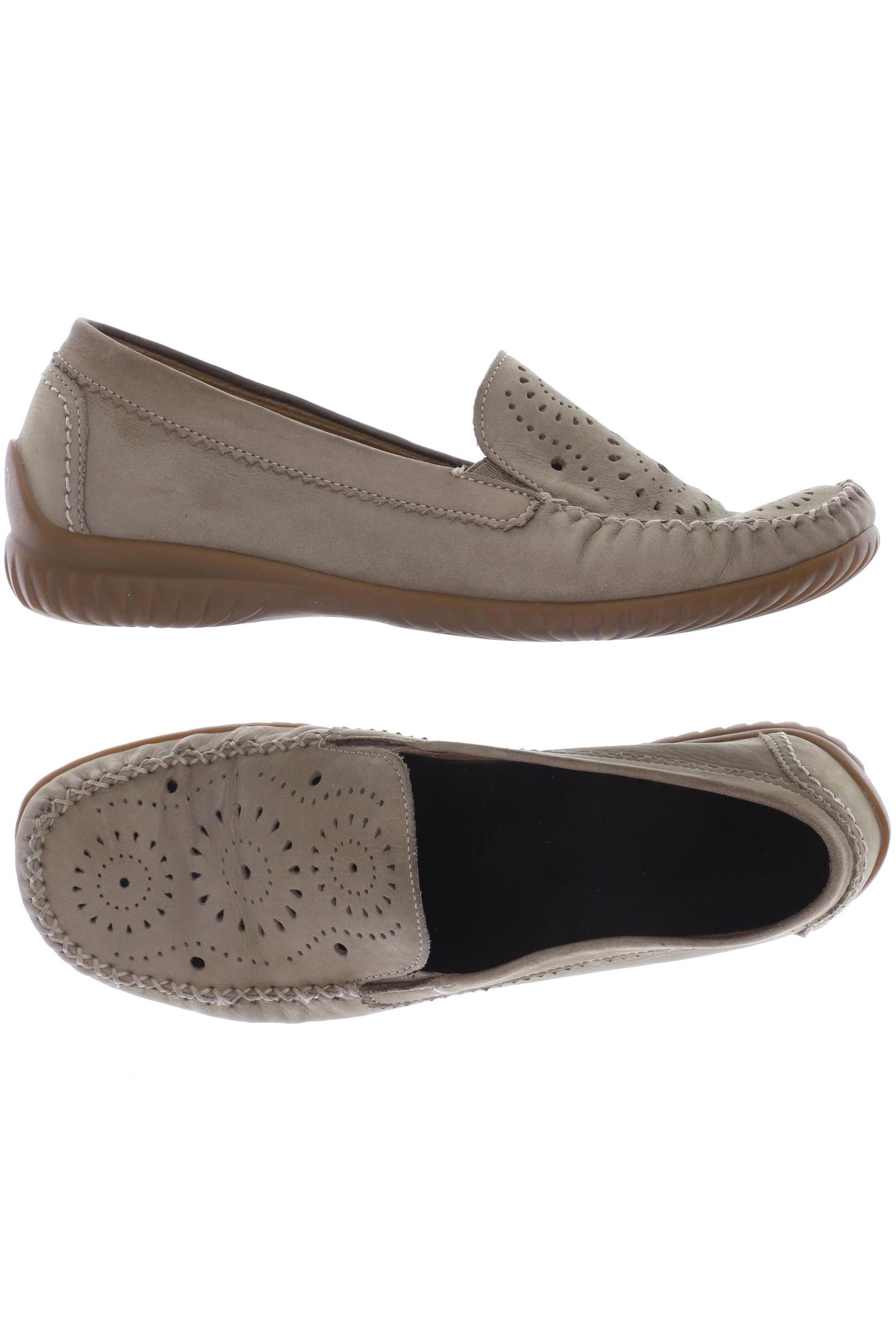 

Gabor Damen Halbschuh, beige, Gr. 3.5